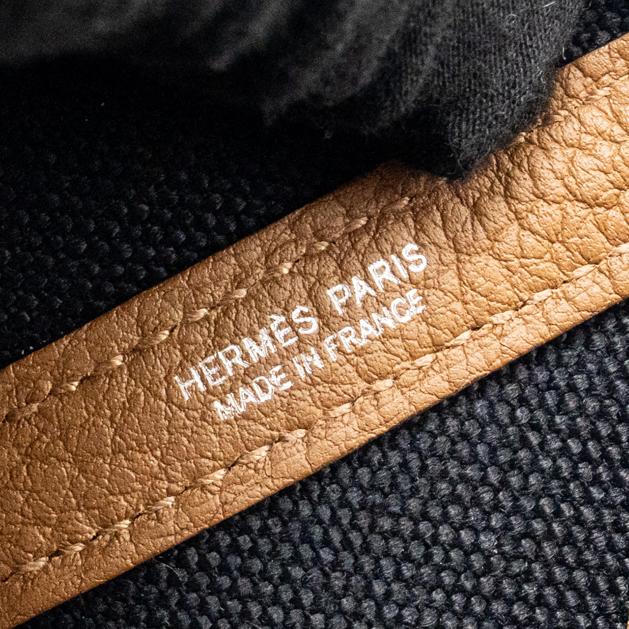 HERMES GARDEN PARTY 30 CANVAS/NEGONDA BLACK/ALEZAN SHW