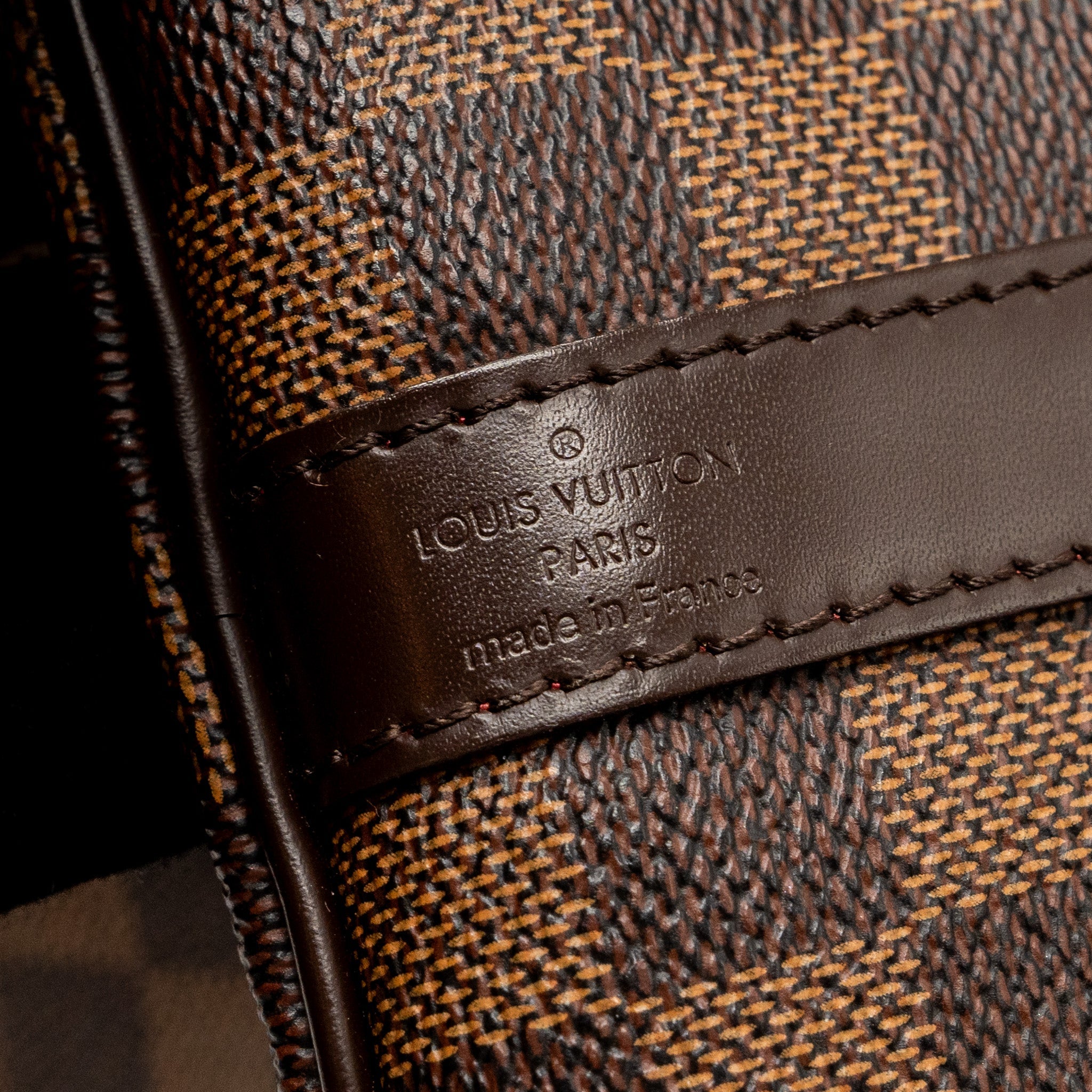 LOUIS VUITTON SPEEDY 30 BANDOULIERE DAMIER EBENE CANVAS GHW
