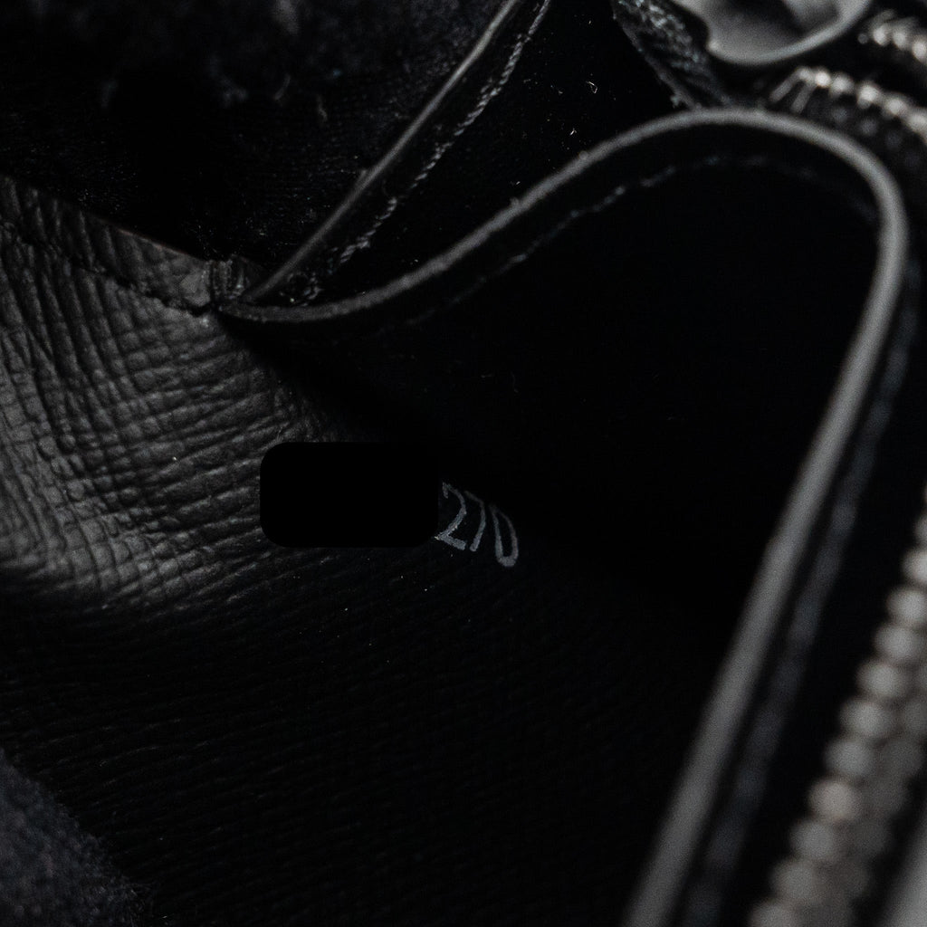 LOUIS VUITTON X NIGO BRAZZA LONG WALLET LIMITED EDITION GIANT DAMIER EBENE COATED CANVAS BLACK HARDWARE