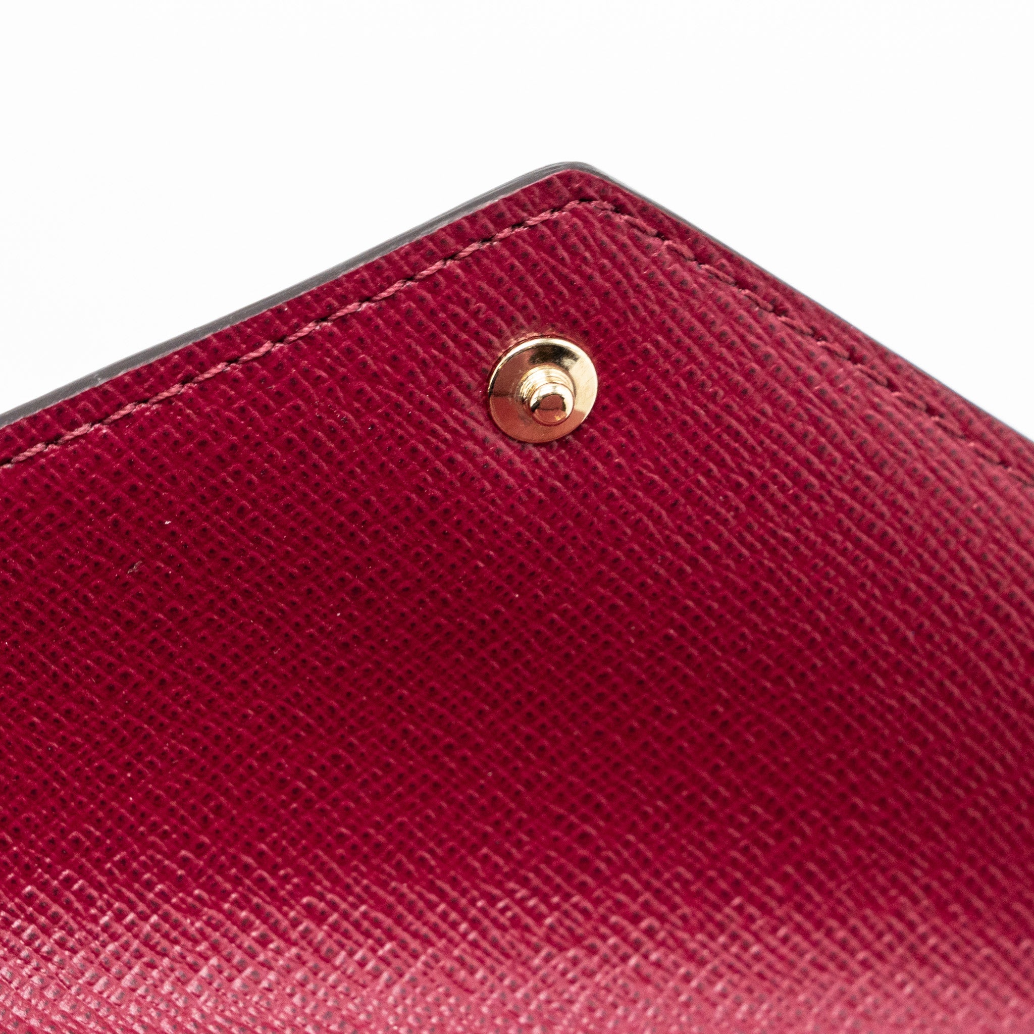 LOUIS VUITTON VICTORINE WALLET MONOGRAM CANVAS FUCHSIA GHW