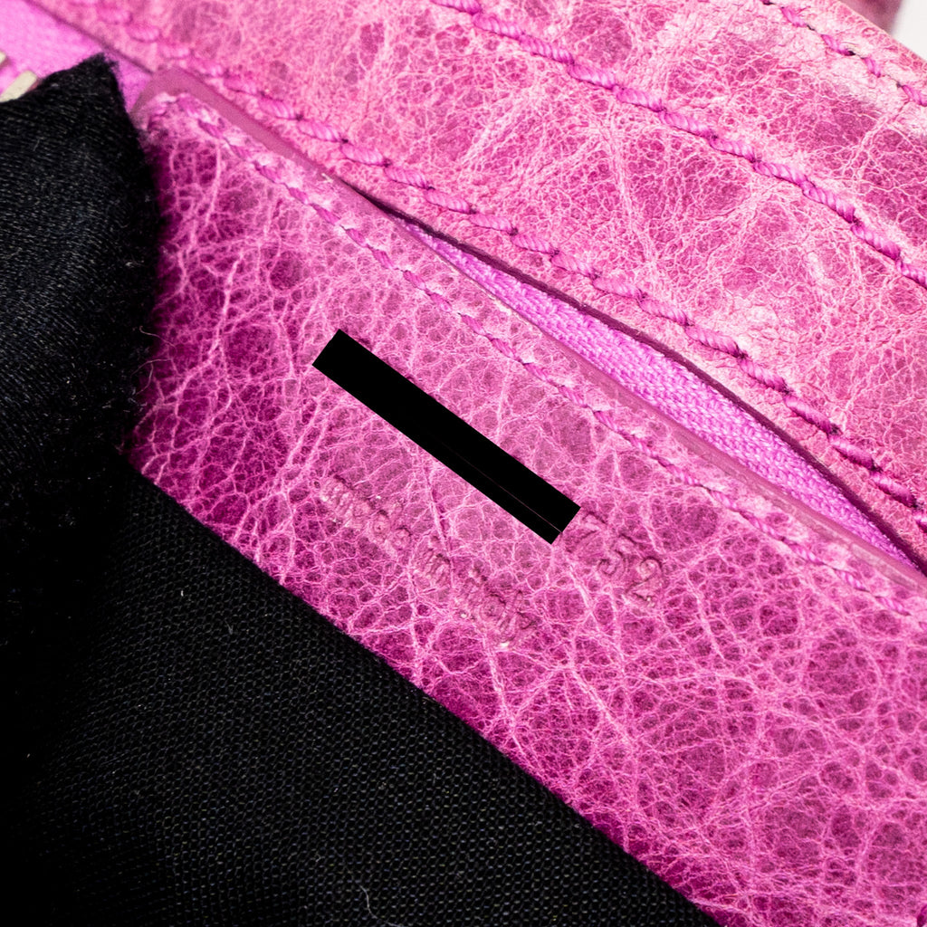 BALENCIAGA GIANT CITY BAG PINK SHW