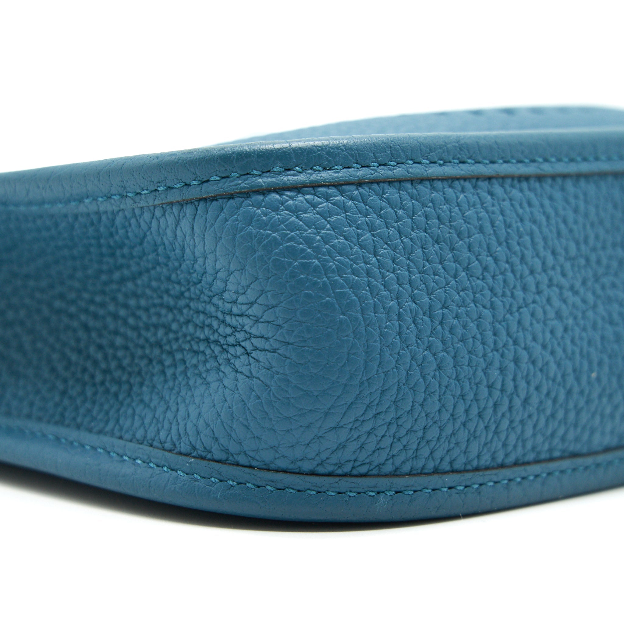 HERMES MINI EVELYNE W0 VERT BOSPHORE GHW
