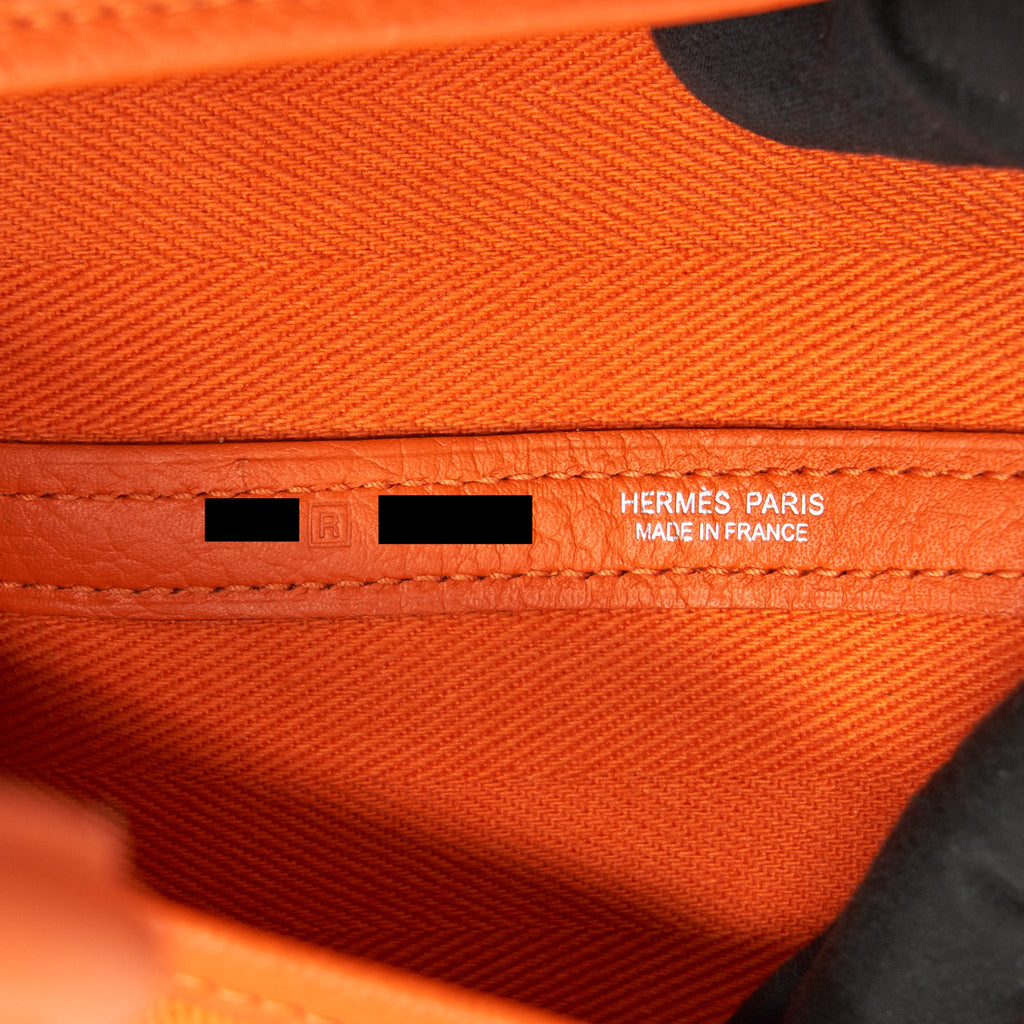 HERMES GARDEN PARTY 36 ORANGE