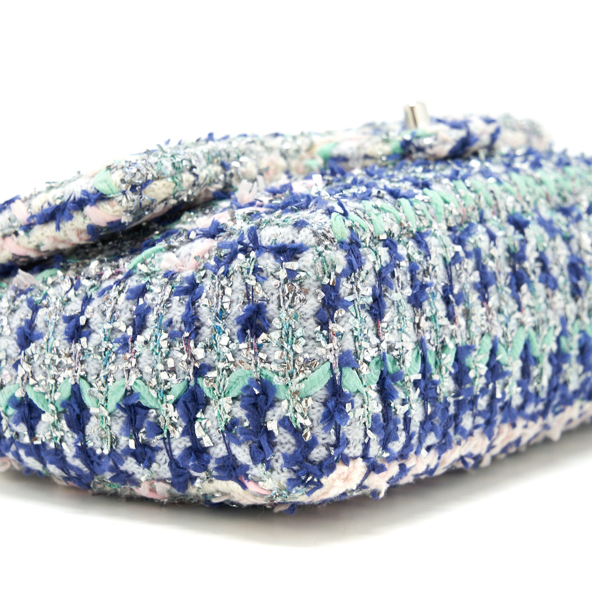 CHANEL TWEED CLASSIC FLAP BAG MULTI COLOUR SHW