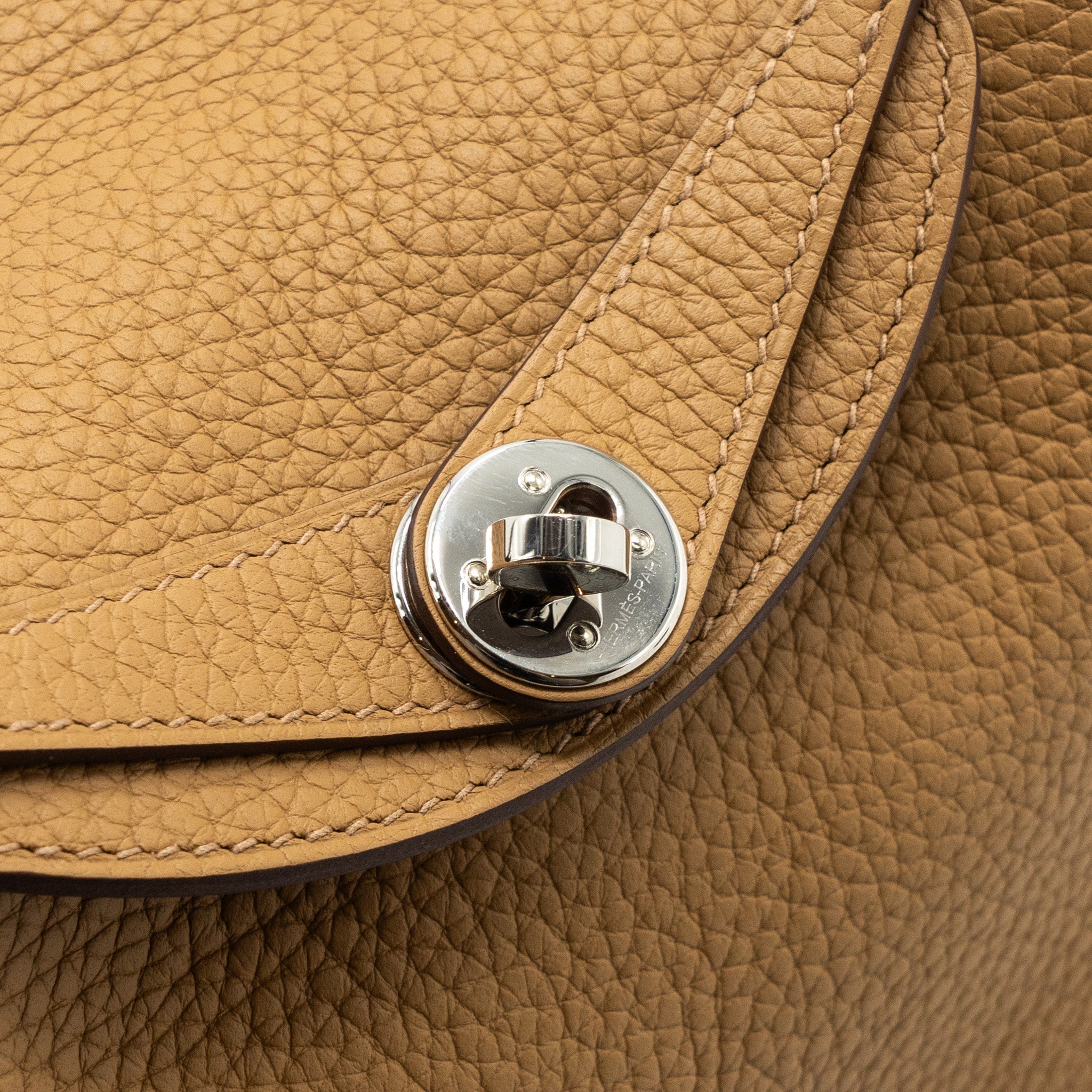 HERMES MINI LINDY CLEMENCE 4B BISCUIT SHW