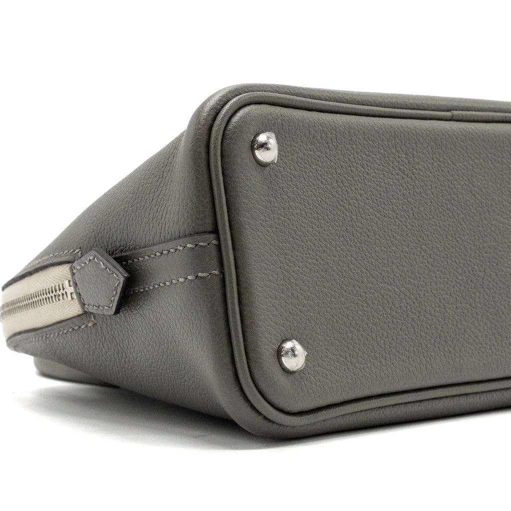 HERMES MINI BOLIDE 1923 EVERCOLOR GRIS MEYER SHW