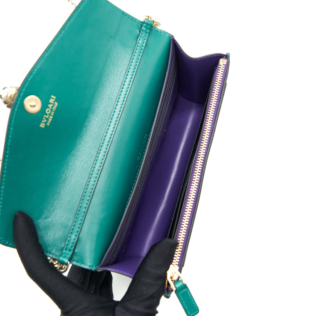 BVLGARI SERPENTI FOREVER CHAIN WALLET