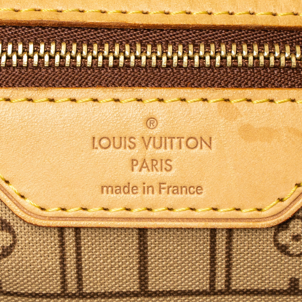 LOUIS VUITTON NEVERFULL GM MONOGRAM CANVAS GHW