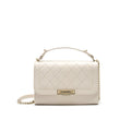 CHANEL CALFSKIN QUILTED FLAP BAG BEIGH LGHW