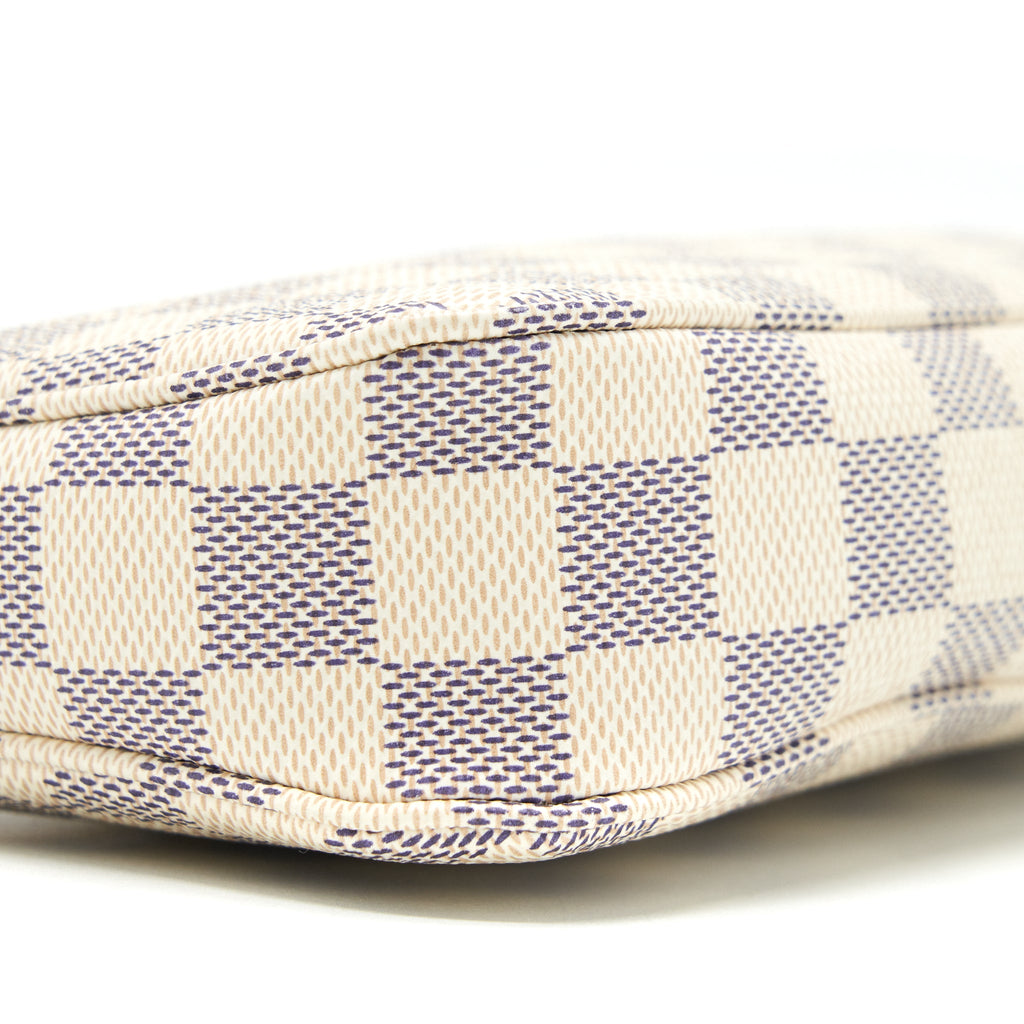 LOUIS VUITTON POCHETTE ACCESSORIES DAMIER AZUR CANVAS