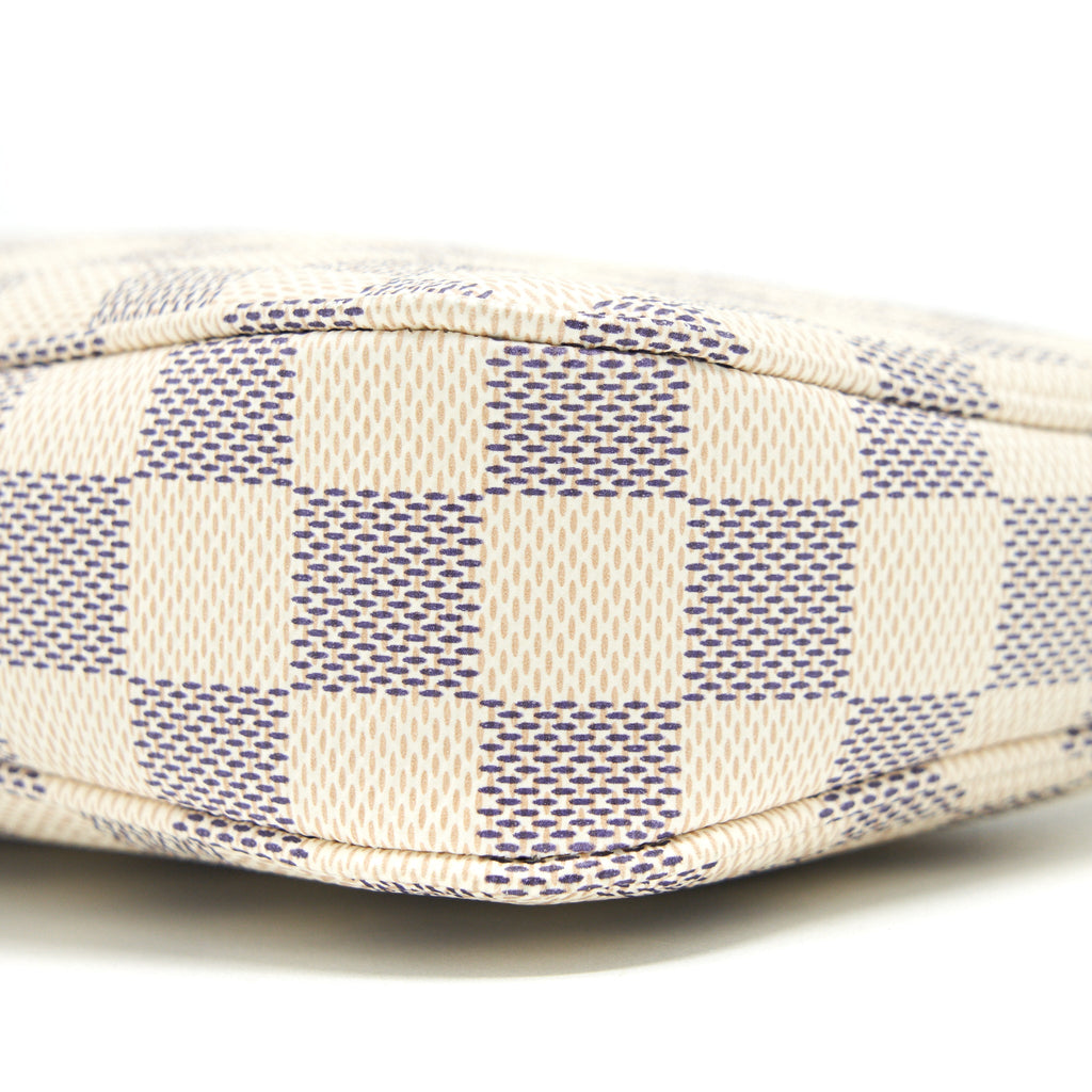 LOUIS VUITTON POCHETTE ACCESSORIES DAMIER AZUR CANVAS
