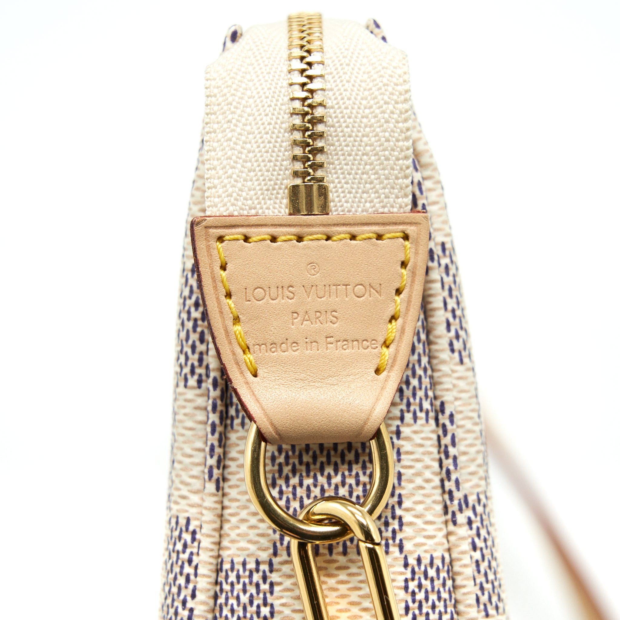 LOUIS VUITTON POCHETTE ACCESSORIES DAMIER AZUR CANVAS