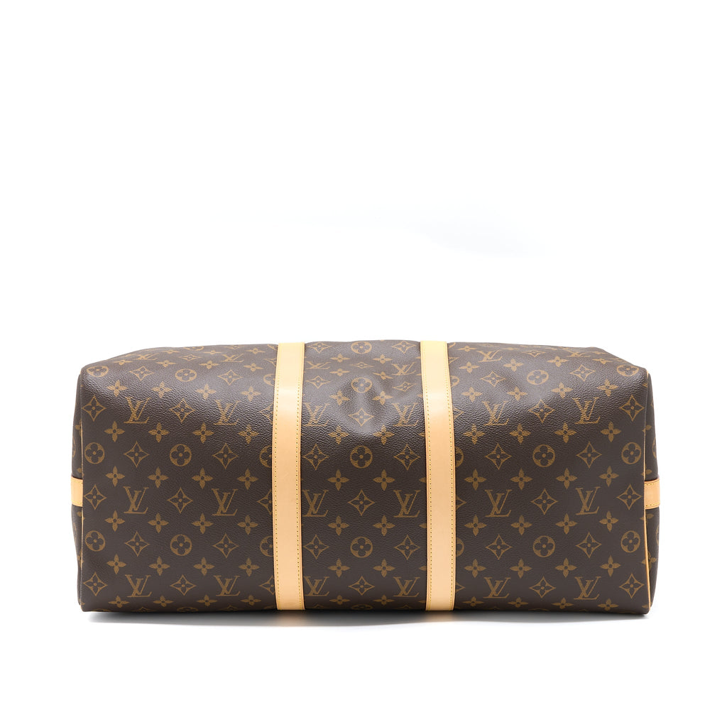 LOUIS VUITTON KEEPALL BANDOULIRE 50 MONOGRAM CANVAS GHW