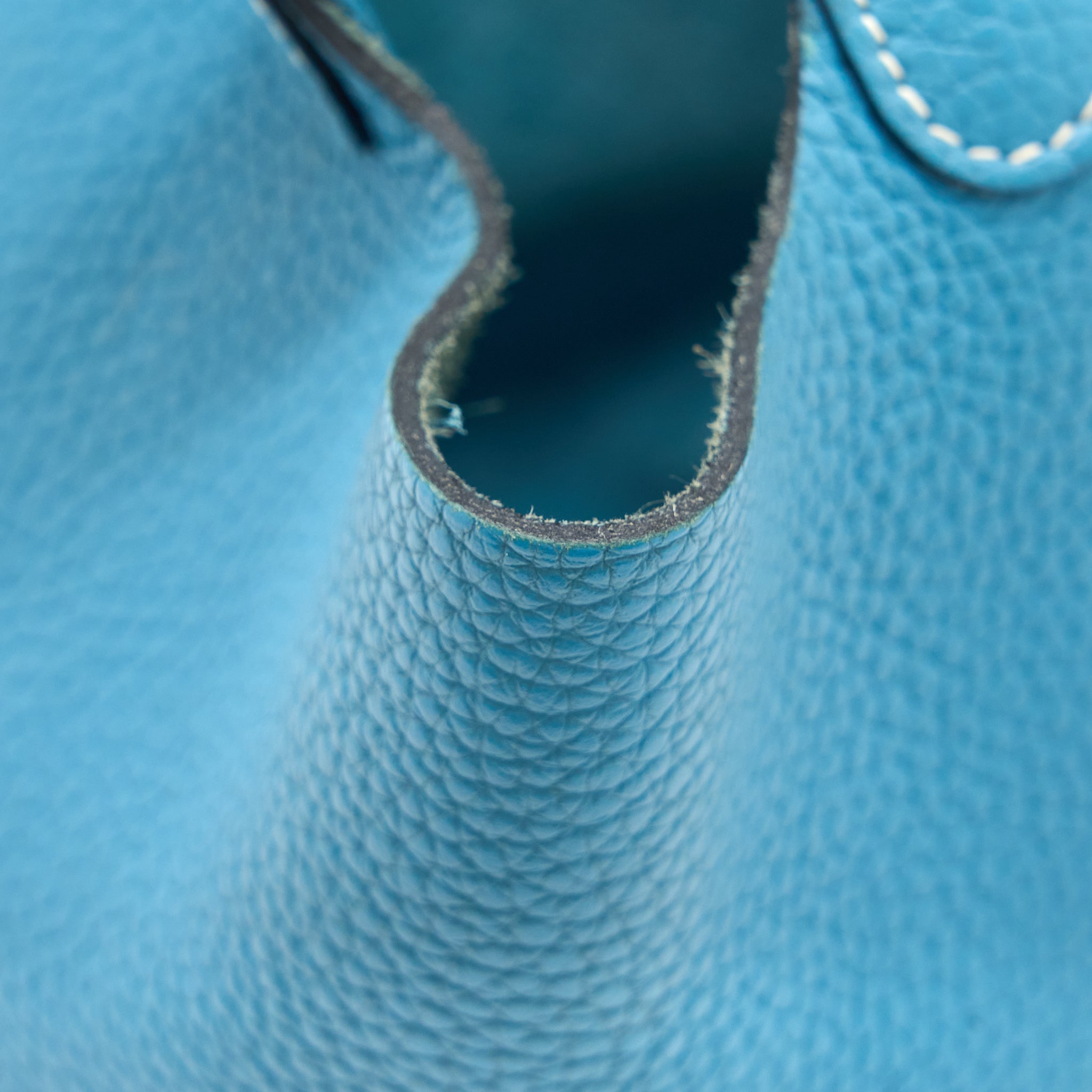 HERMES PICOTIN 18 LOCK BAG CLEMENCE BLUE JEANS SHW