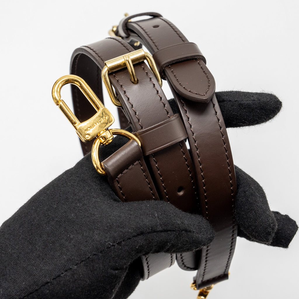 LOUIS VUITTON SPEEDY BANDOULIERE 25 DAMIER EBENE GHW