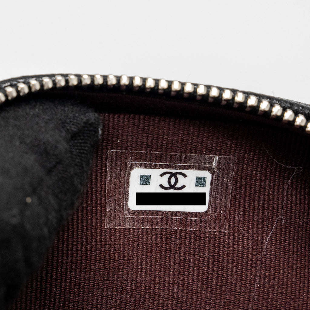 CHANEL 24C MINI BACKPACK/CROSSBODY BAG CAVIAR BLACK SHW(MICROCHIP)