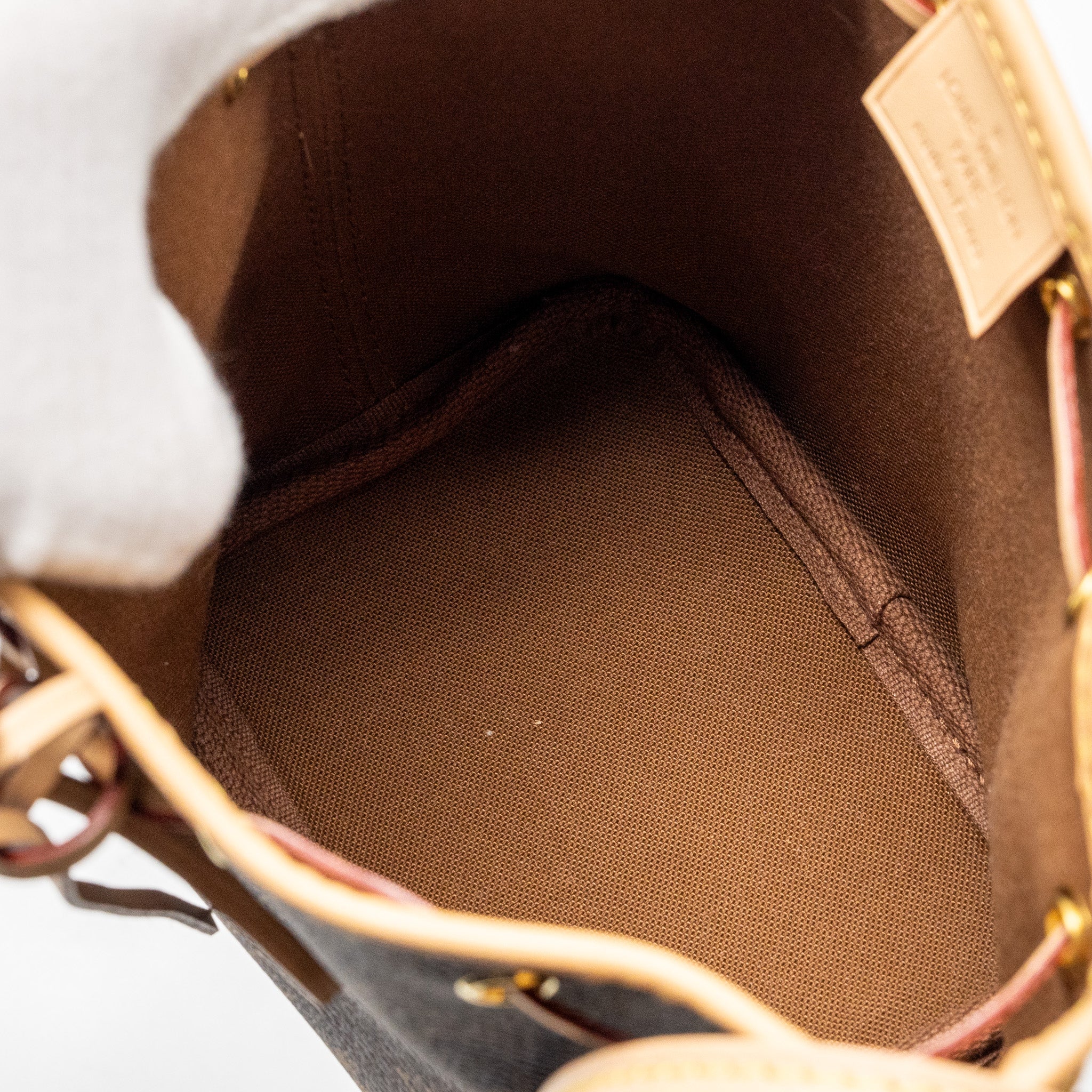 LOUIS VUITTON NANO NOE MONOGRAM CANVAS GHW