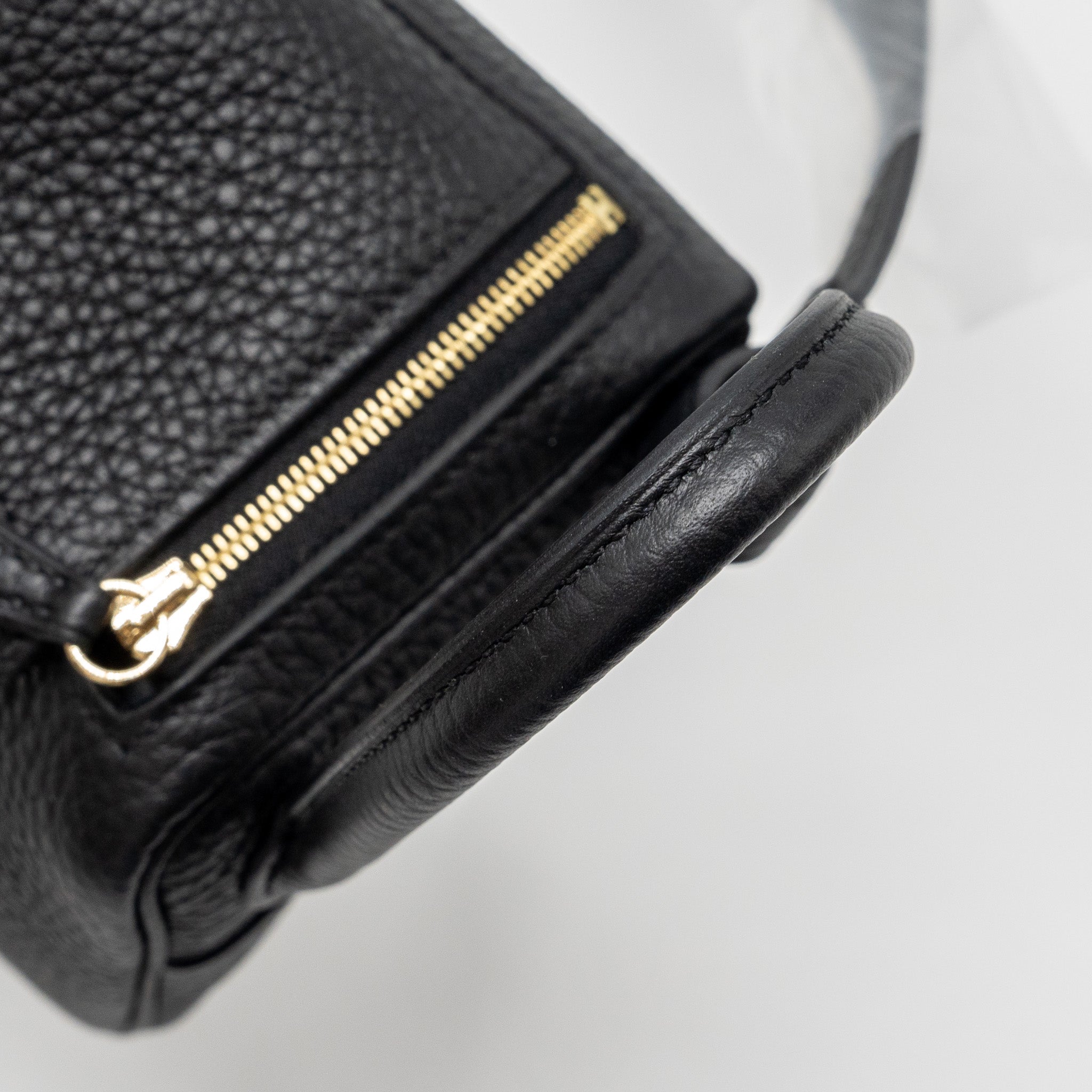 HERMES MINI LINDY CLEMENCE BLACK GHW