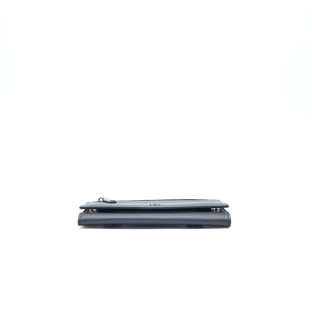 DIOR PLAYFULL STRAP WALLET NAVY