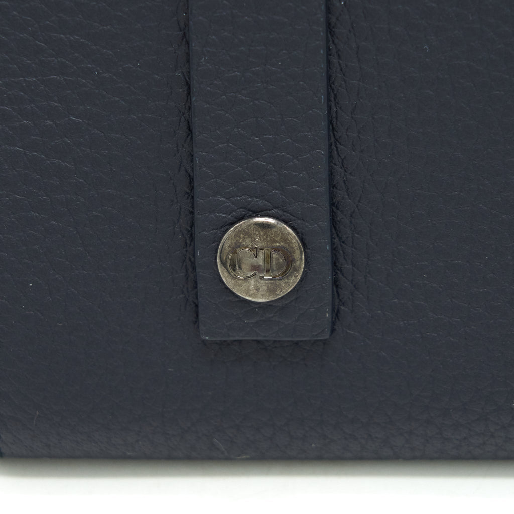 DIOR PLAYFULL STRAP WALLET NAVY