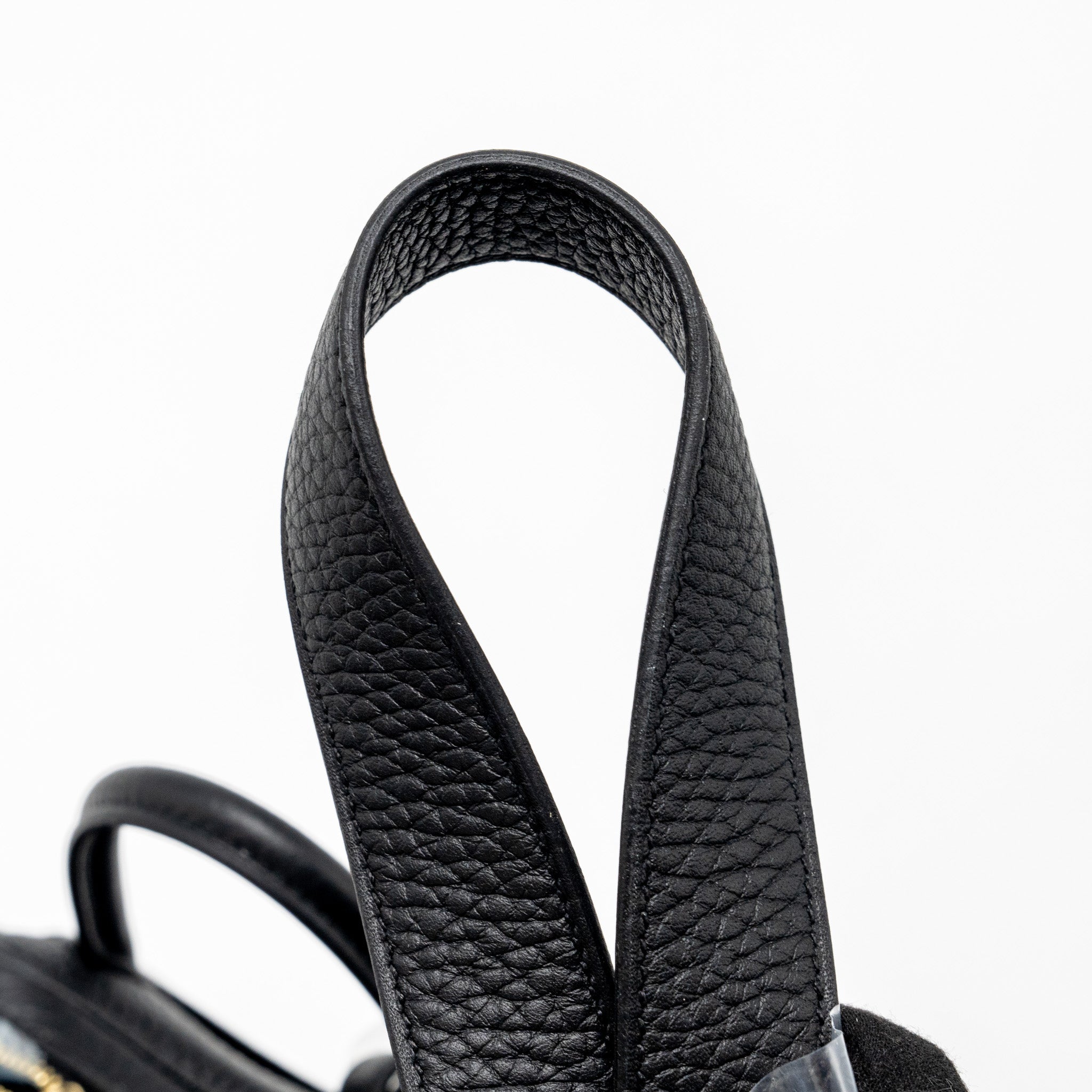 HERMES MINI LINDY CLEMENCE BLACK GHW