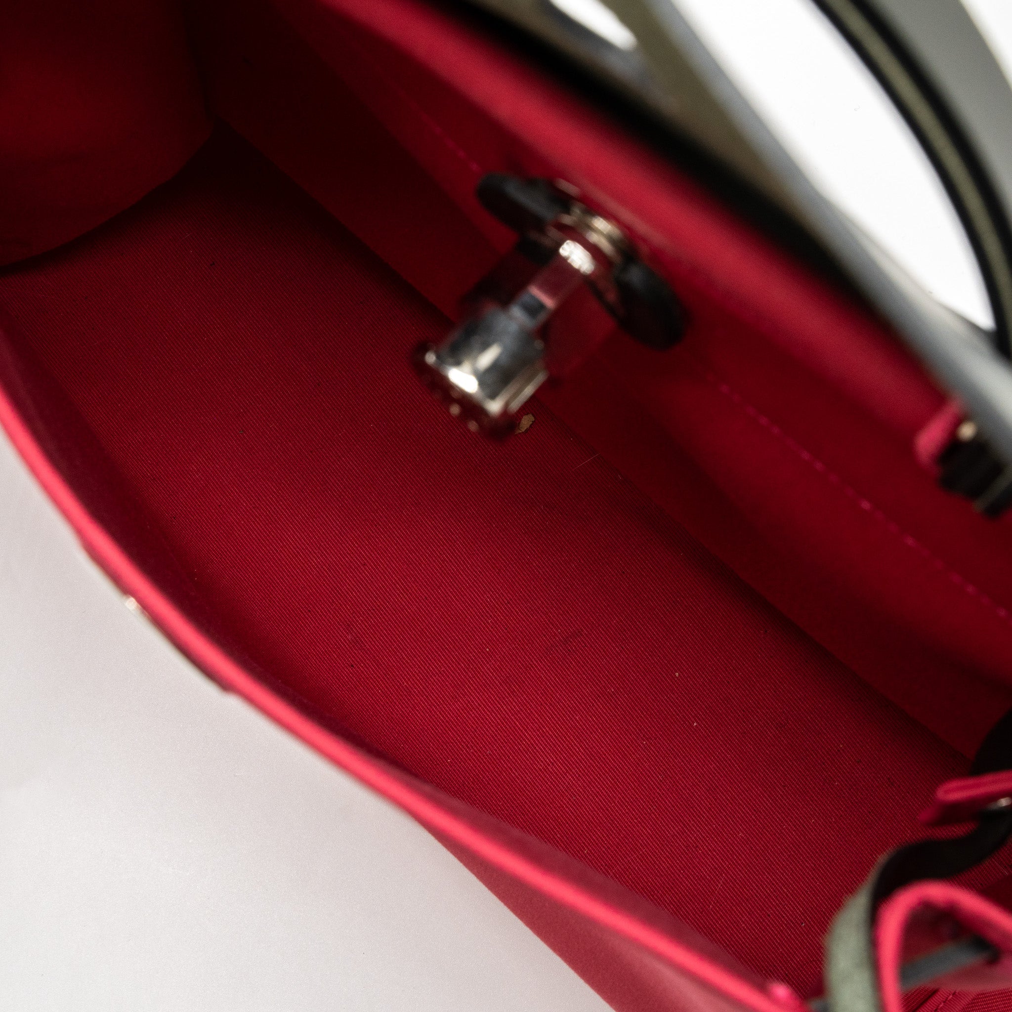 HERMES HERBAG 31 ZIP BAG CACHE HUNTER/CANVAS PINK SHW