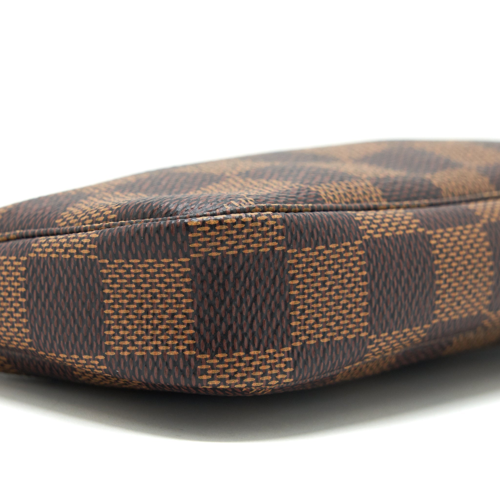 LOUIS VUITTON MINI POCHETTE ACCESSORIES DAMIER EBENE CANVAS