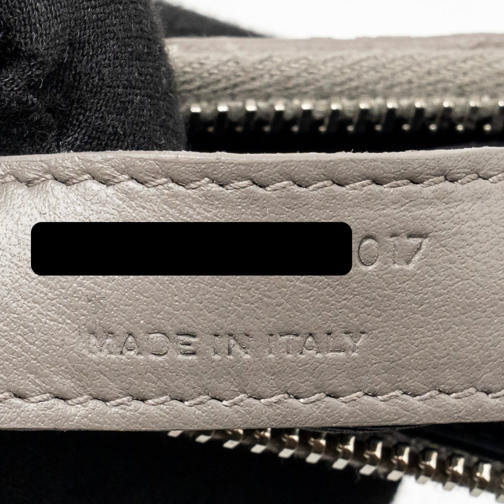 SAINT LAURENT/YSL BABY SAC DE JOUR BAG GRAINED CALFSKIN GREY SHW