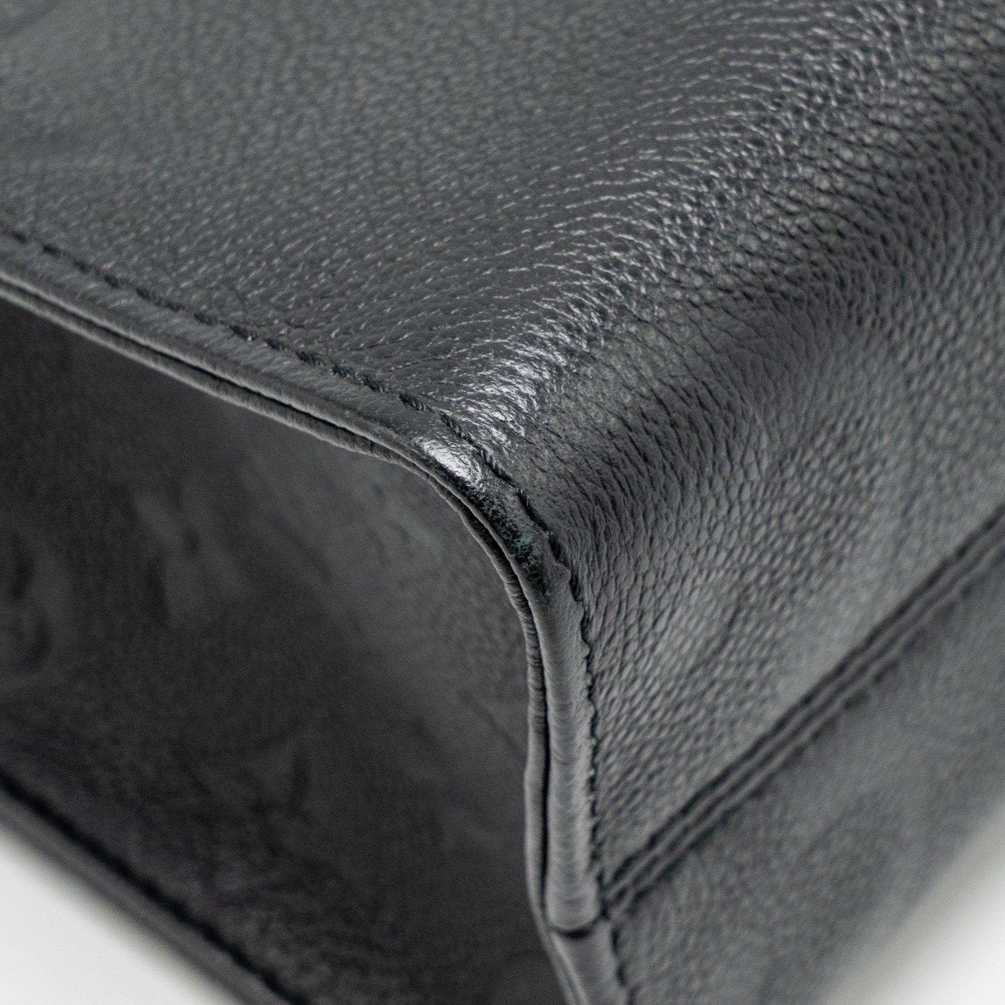 LOUIS VUITTON ONTHEGO PM MONOGRAM EMPREINTE LEATHER BLACK GHW