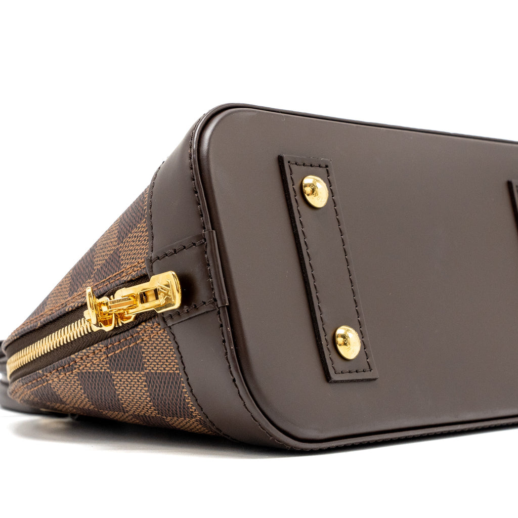 LOUIS VUITTON ALMA BB DAMIER EBENE CANVAS GHW
