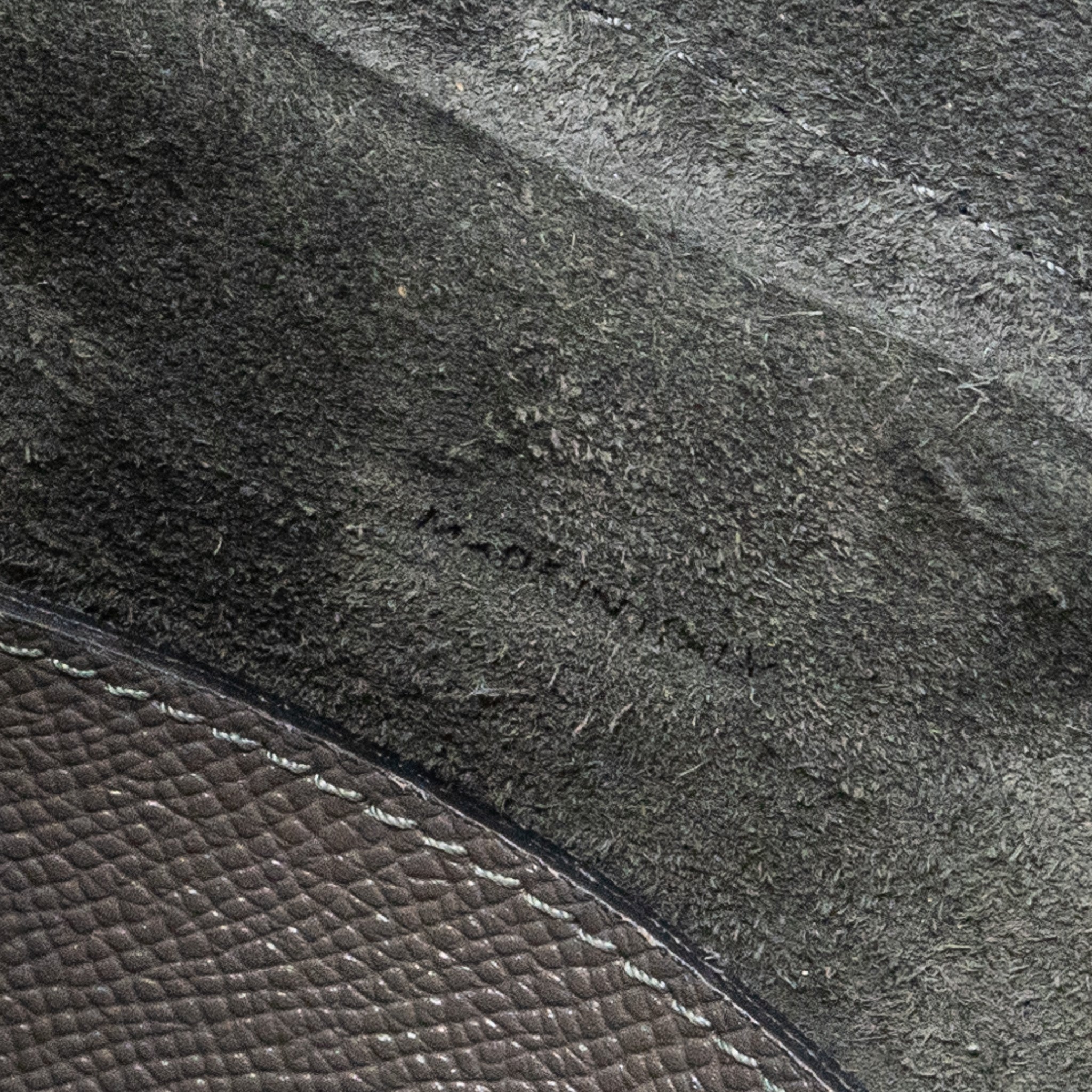 CELINE MICRO BELT BAG GRAINED CALFSKIN GREY GHW