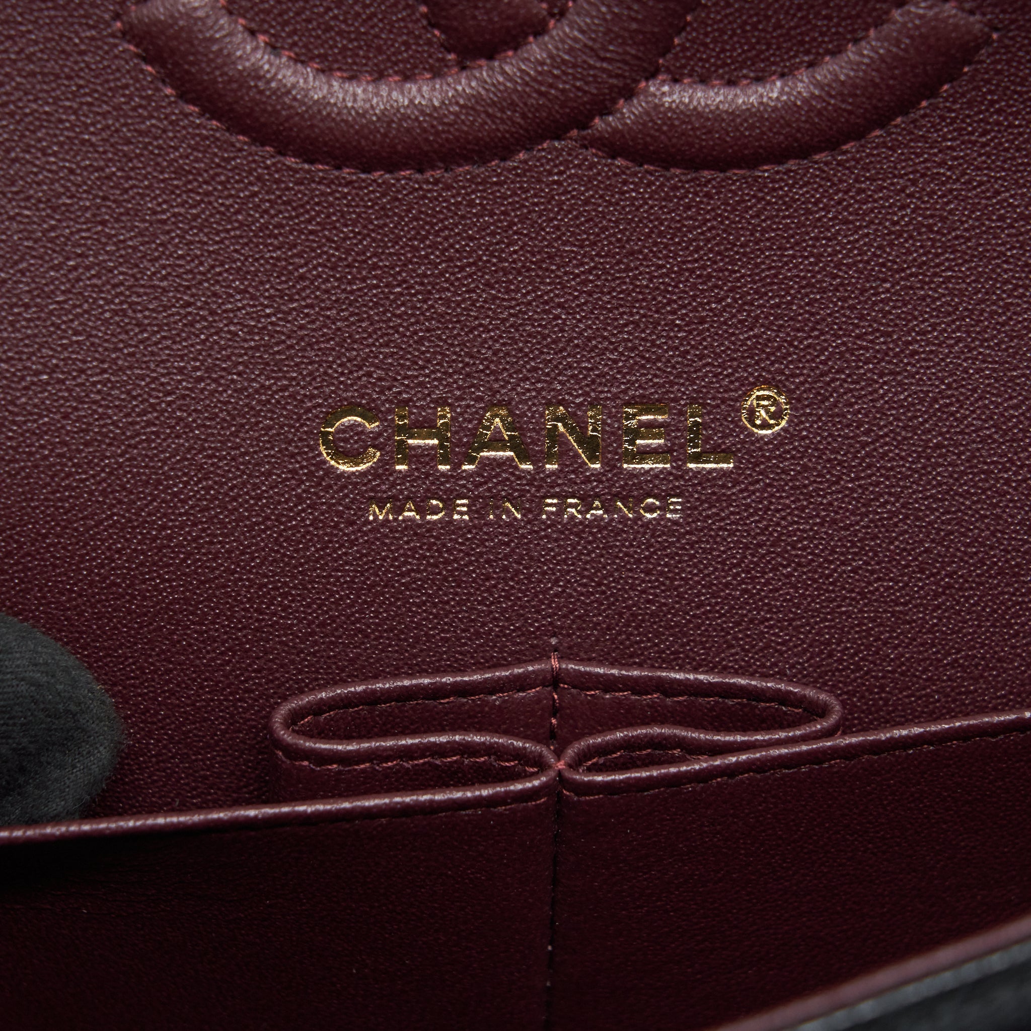 CHANEL MEDIUM CLASSIC DOUBLE FLAP BAG CAVIAR BLACK GHW (MICROCHIP)