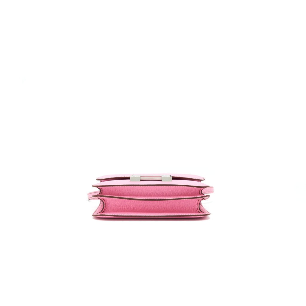 HERMES MINI CONSTANCE 5P BUBBLEGUM PINK EPSOM SHW