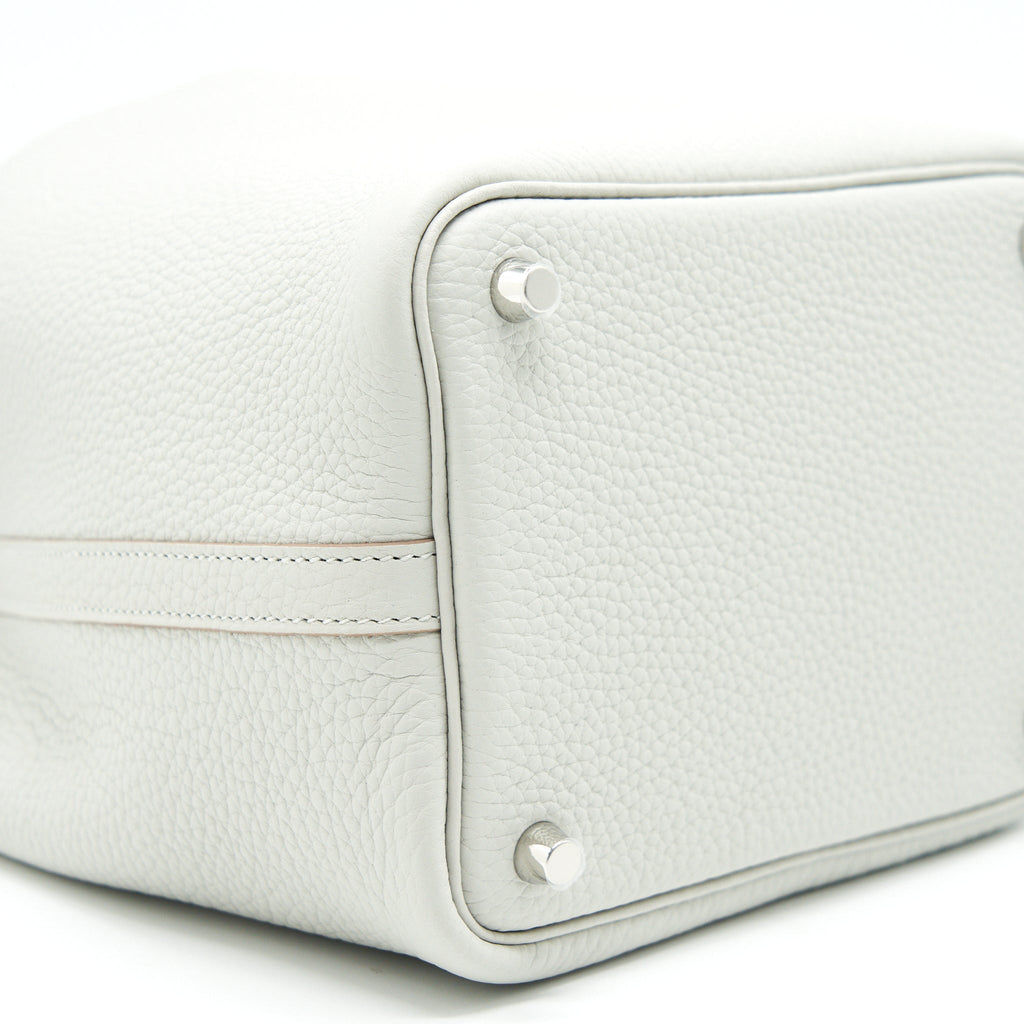 HERMES PICOTIN 18 LOCK BAG 80 GRIS PALE SHW