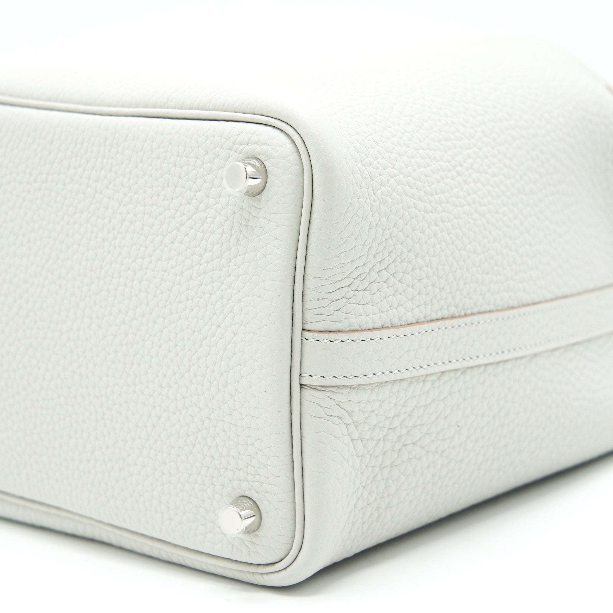 HERMES PICOTIN 18 LOCK BAG 80 GRIS PALE SHW