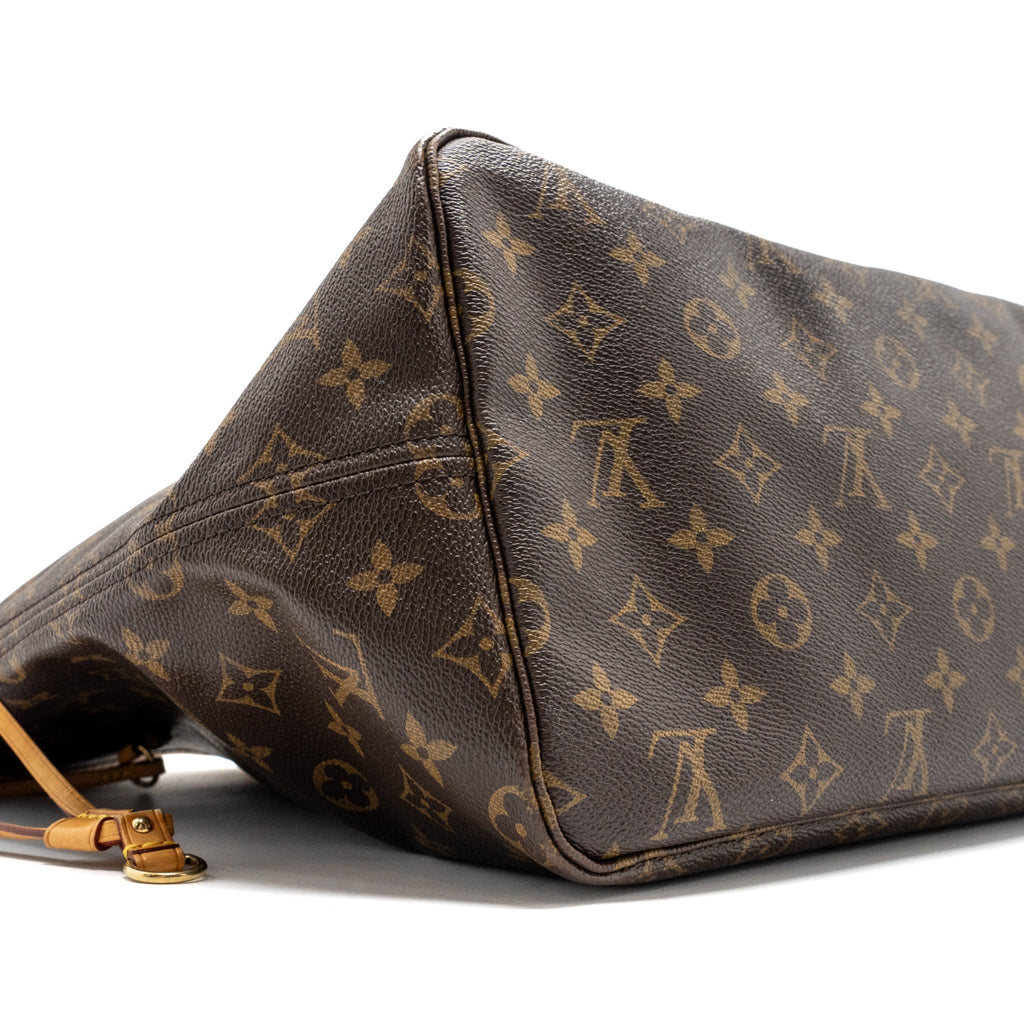 LOUIS VUITTON NEVERFULL GM MONOGRAM CANVAS GHW