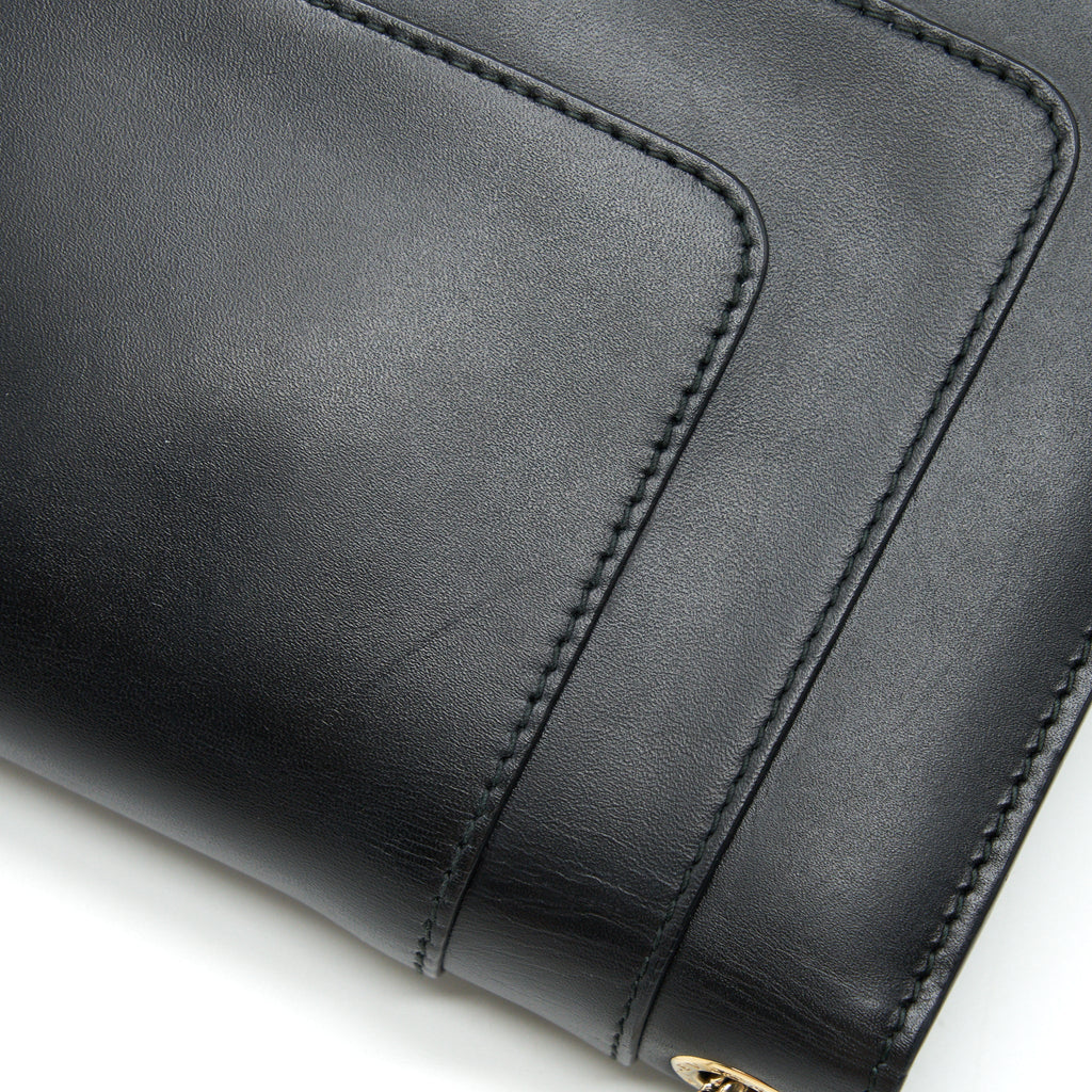 BVLGARI SERPENTI CHAIN BAG IN BLACK
