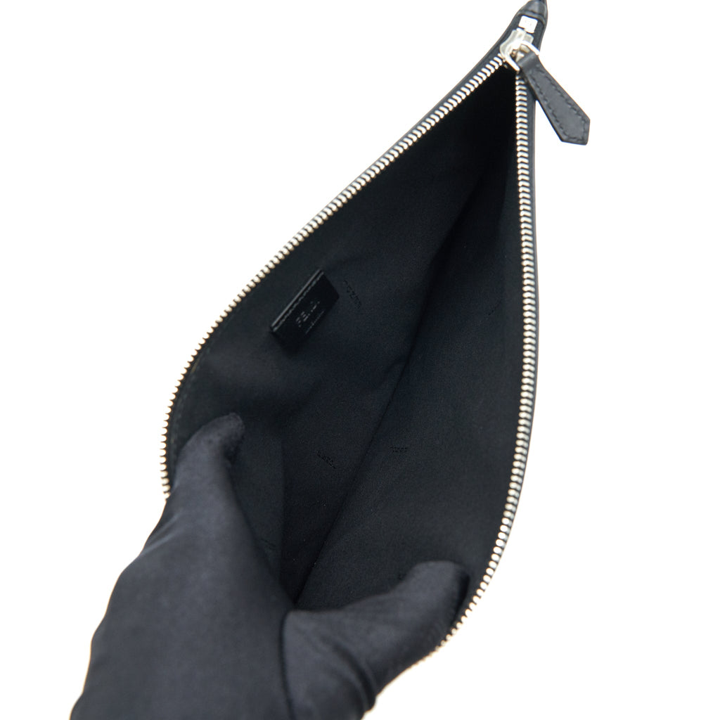 FENDI MONSTER CLUTCH SO BLACK