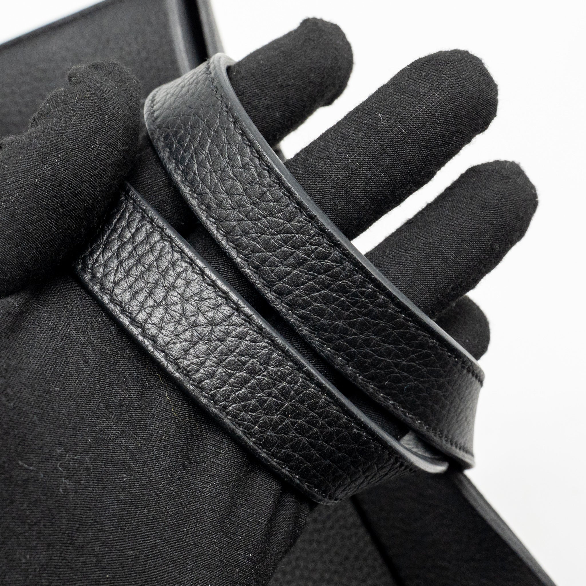 HERMES HALZAN 31 CLEMENCE BLACK GHW