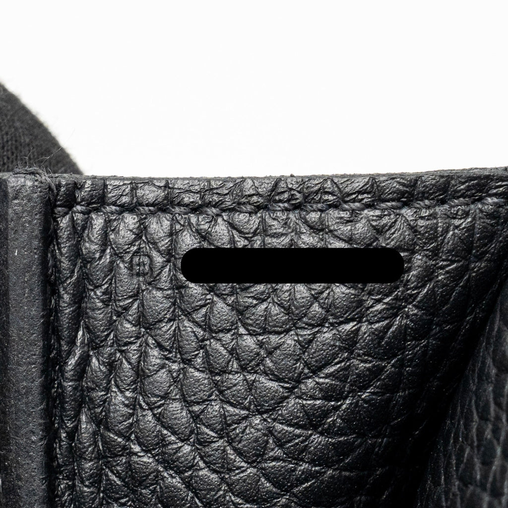 HERMES HALZAN 31 CLEMENCE BLACK GHW