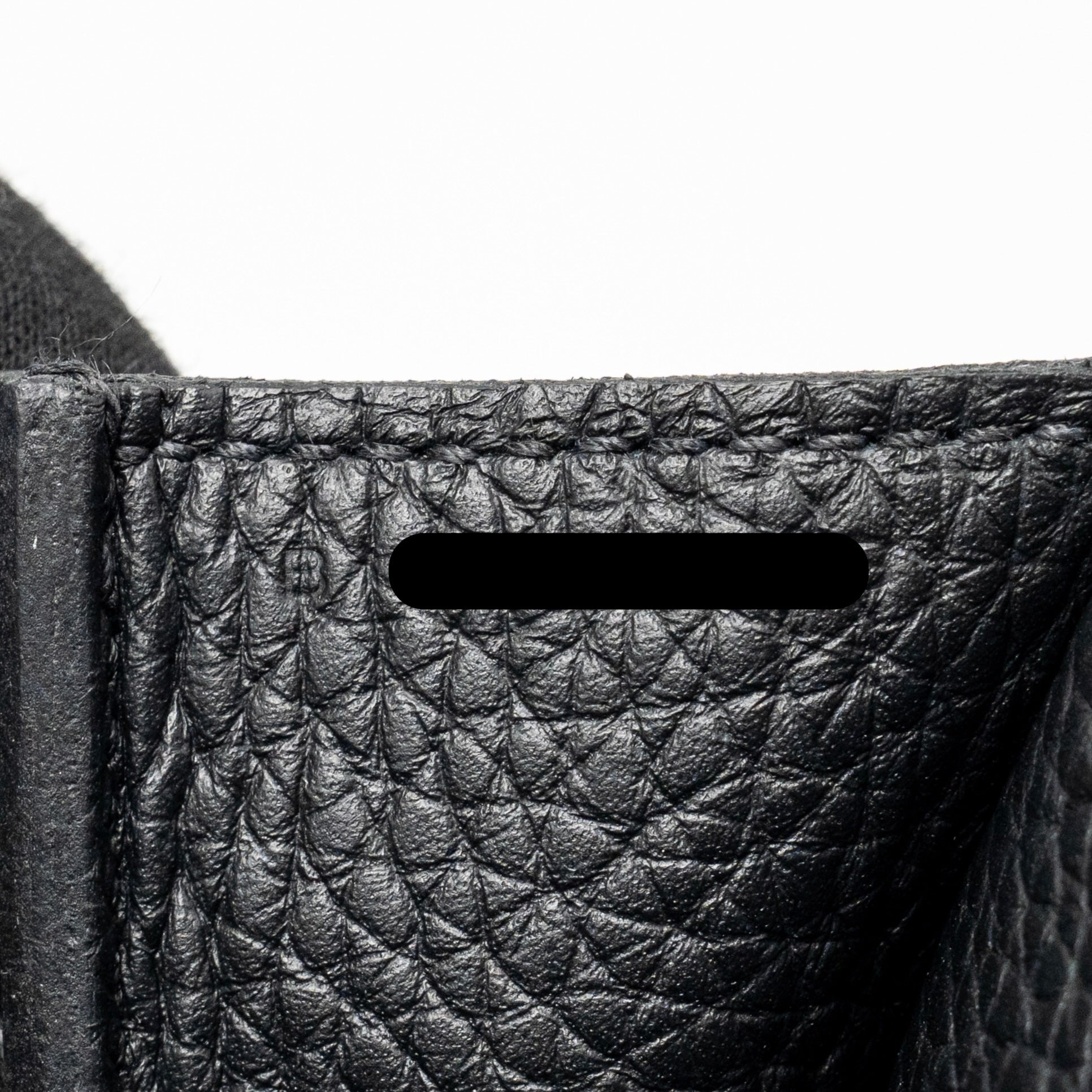 HERMES HALZAN 31 CLEMENCE BLACK GHW
