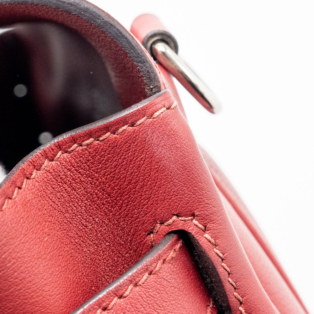 HERMES BERLINE MINI SWIFT K1 ROUGE GRENAT SHW