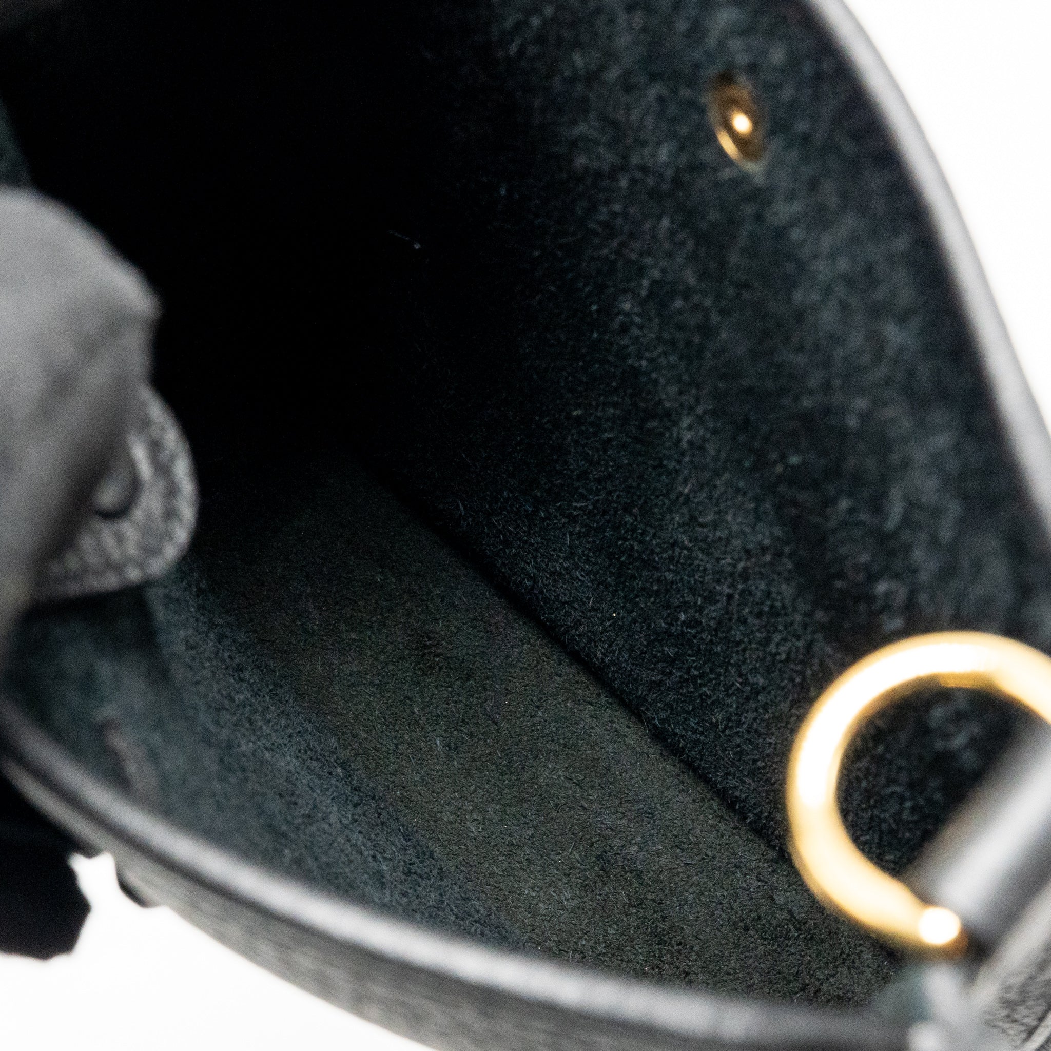 HERMES MINI EVELYNE CLEMENCE BLACK GHW