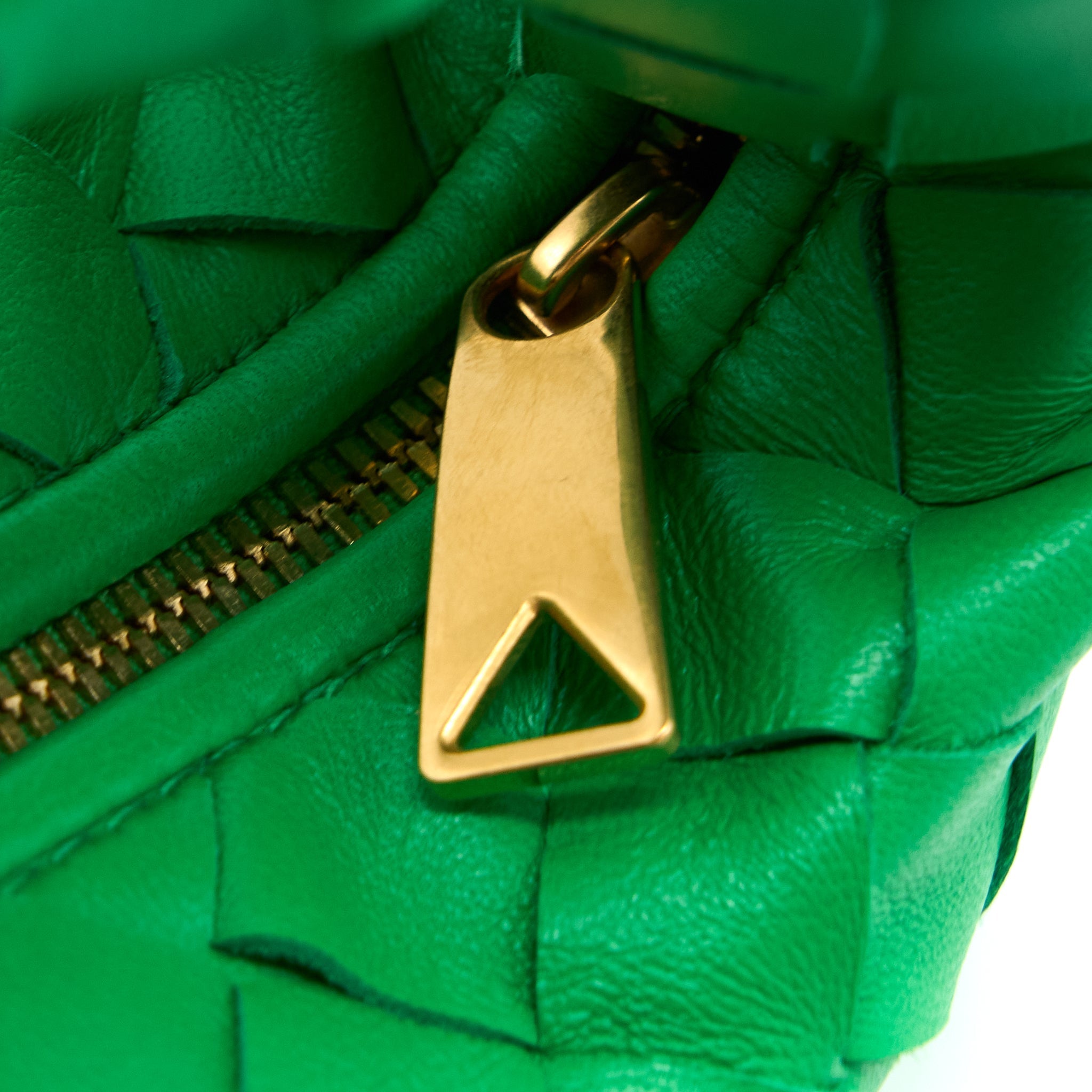 BOTTEGA VENETA CANDY JODIE BAG LAMBSKIN PARAKEET BRUSHED GHW