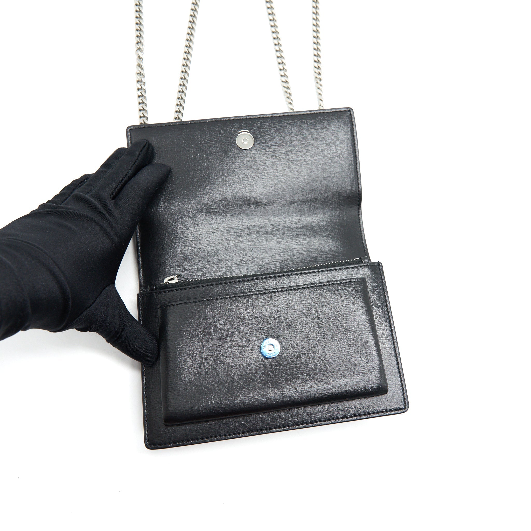 SAINT LAURENT LIMITED SUNSET WALLET ON CHAIN