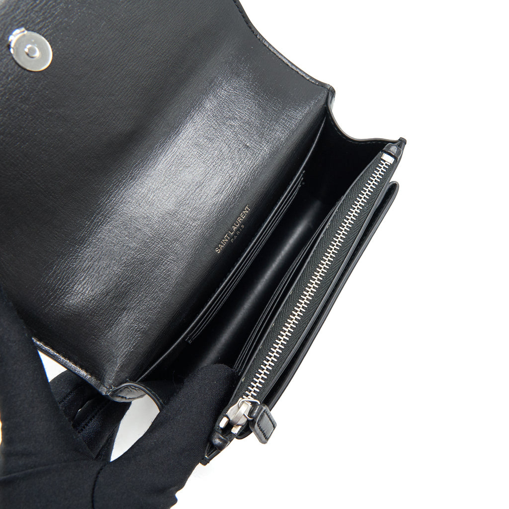 SAINT LAURENT LIMITED SUNSET WALLET ON CHAIN