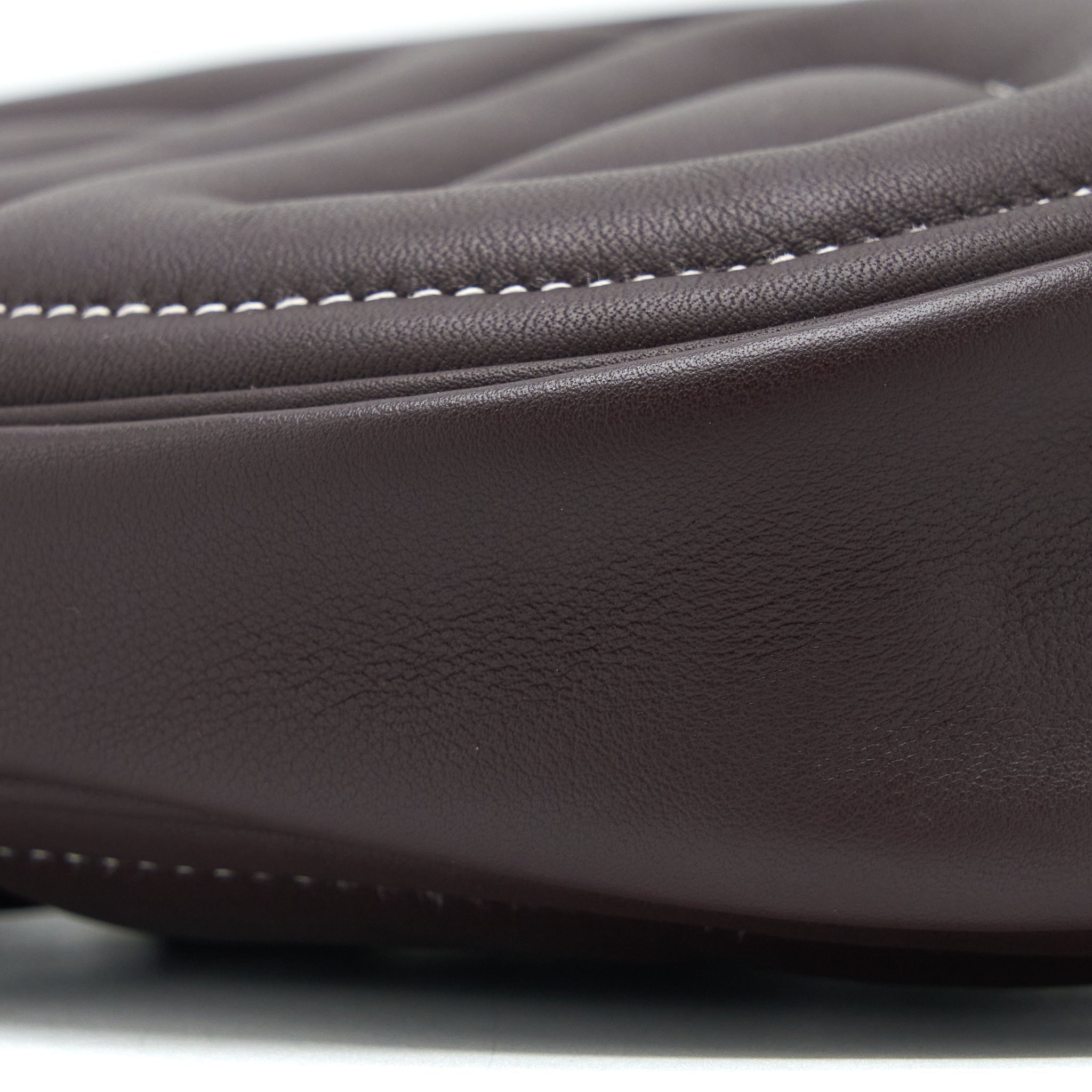 HERMES IN THE LOOP BELT BAG SWIFT ROUGE SELLIER/BLUE FRANCE SHW