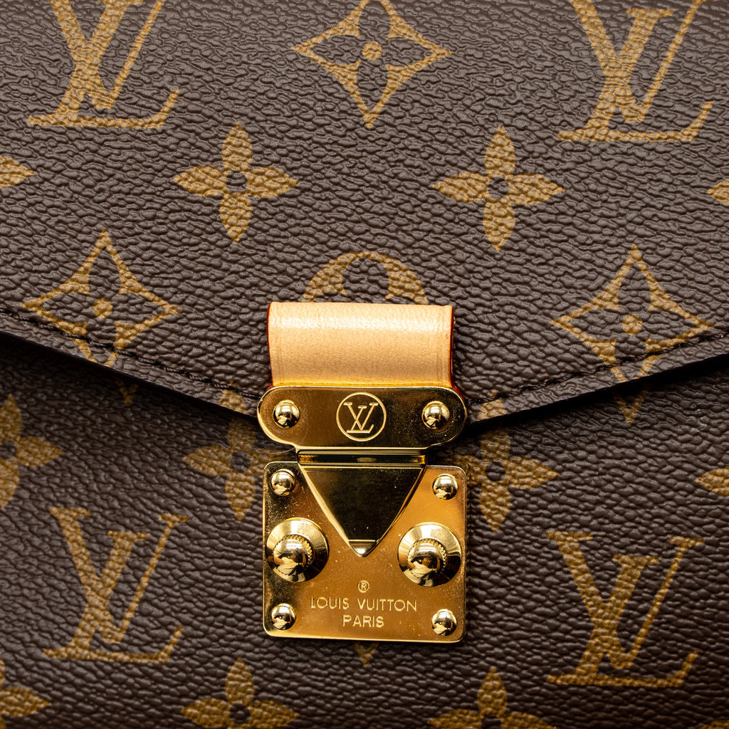 LOUIS VUITTON POCHETTE MÉTIS EAST WEST MONOGRAM CANVAS GHW (NEW VERSION)