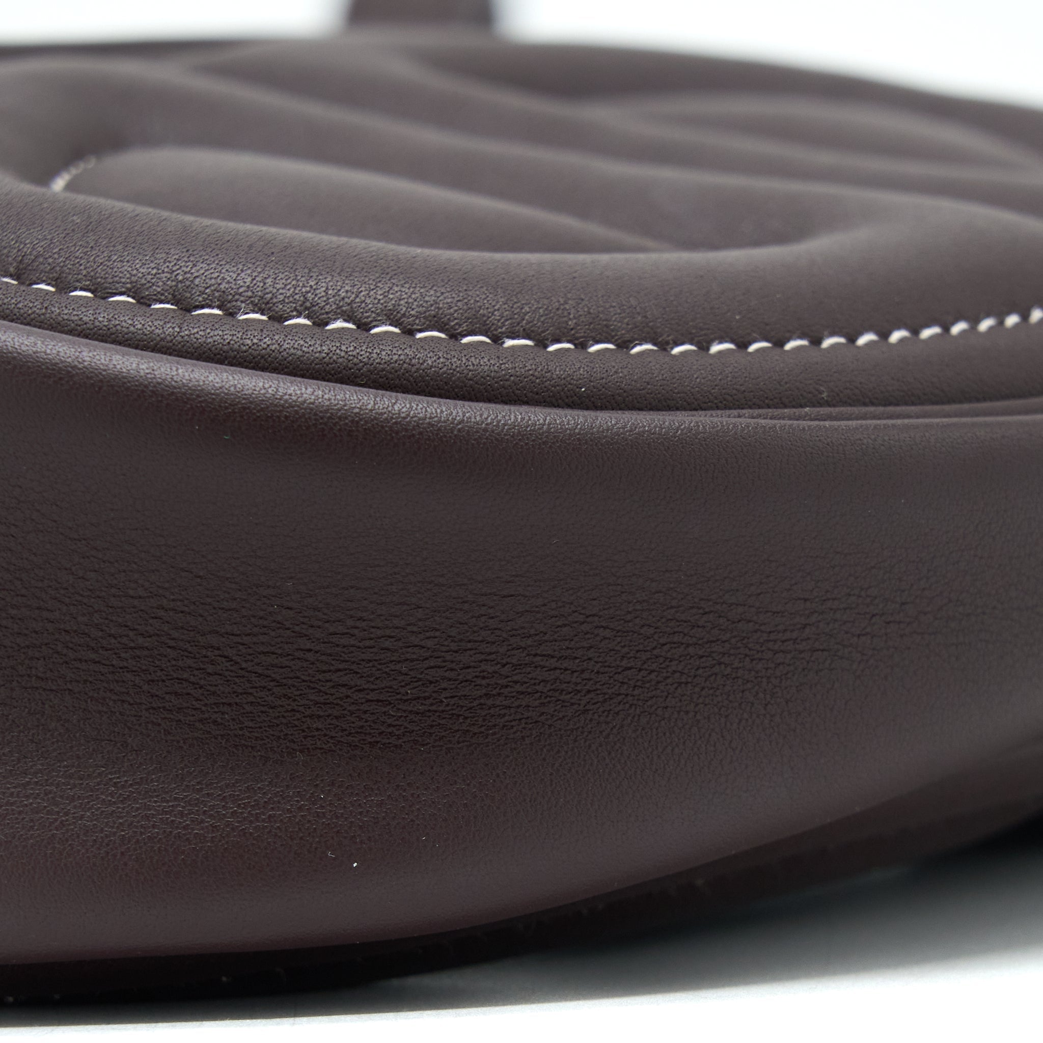 HERMES IN THE LOOP BELT BAG SWIFT ROUGE SELLIER/BLUE FRANCE SHW