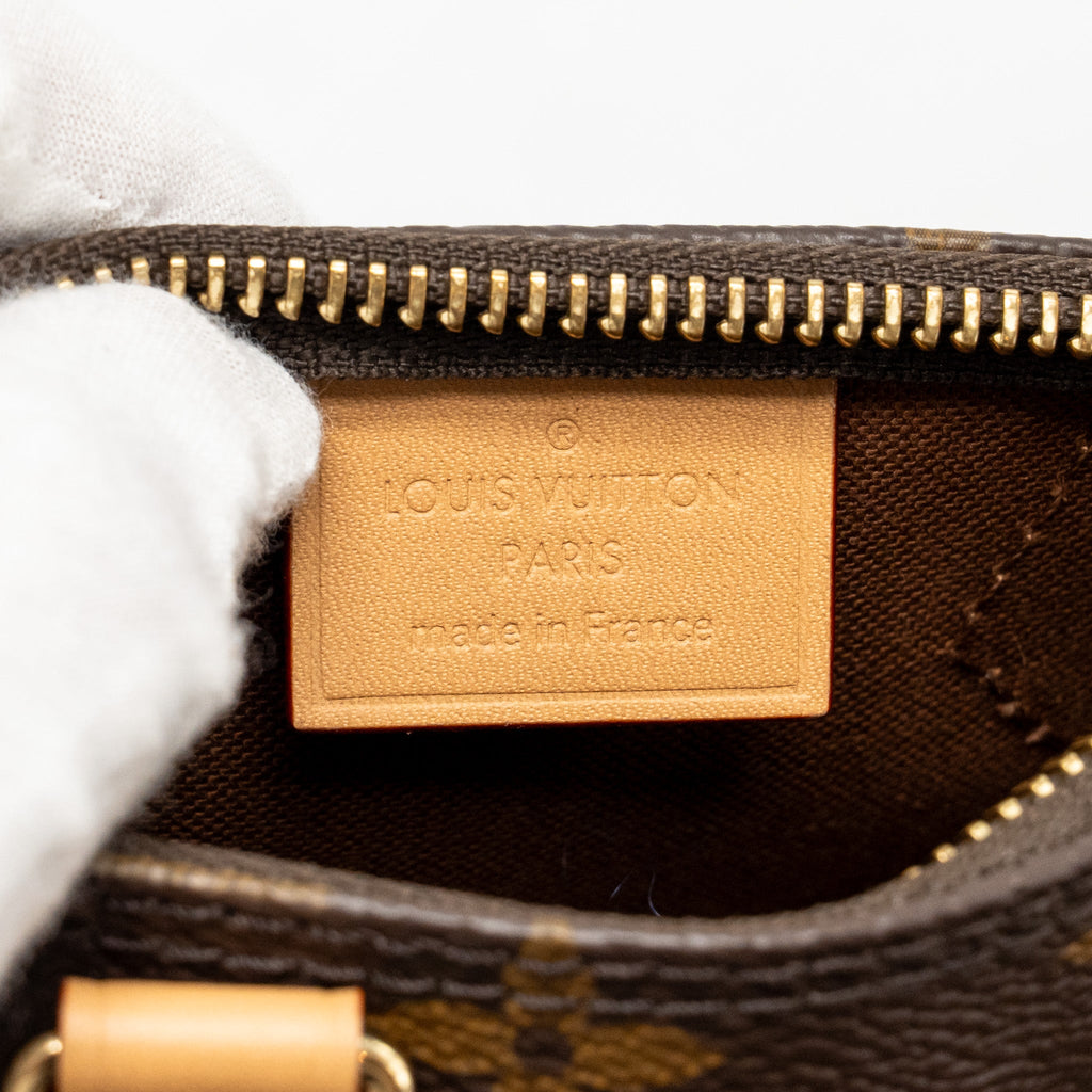 LOUIS VUITTON NANO SPEEDY MONOGRAM CANVAS GHW